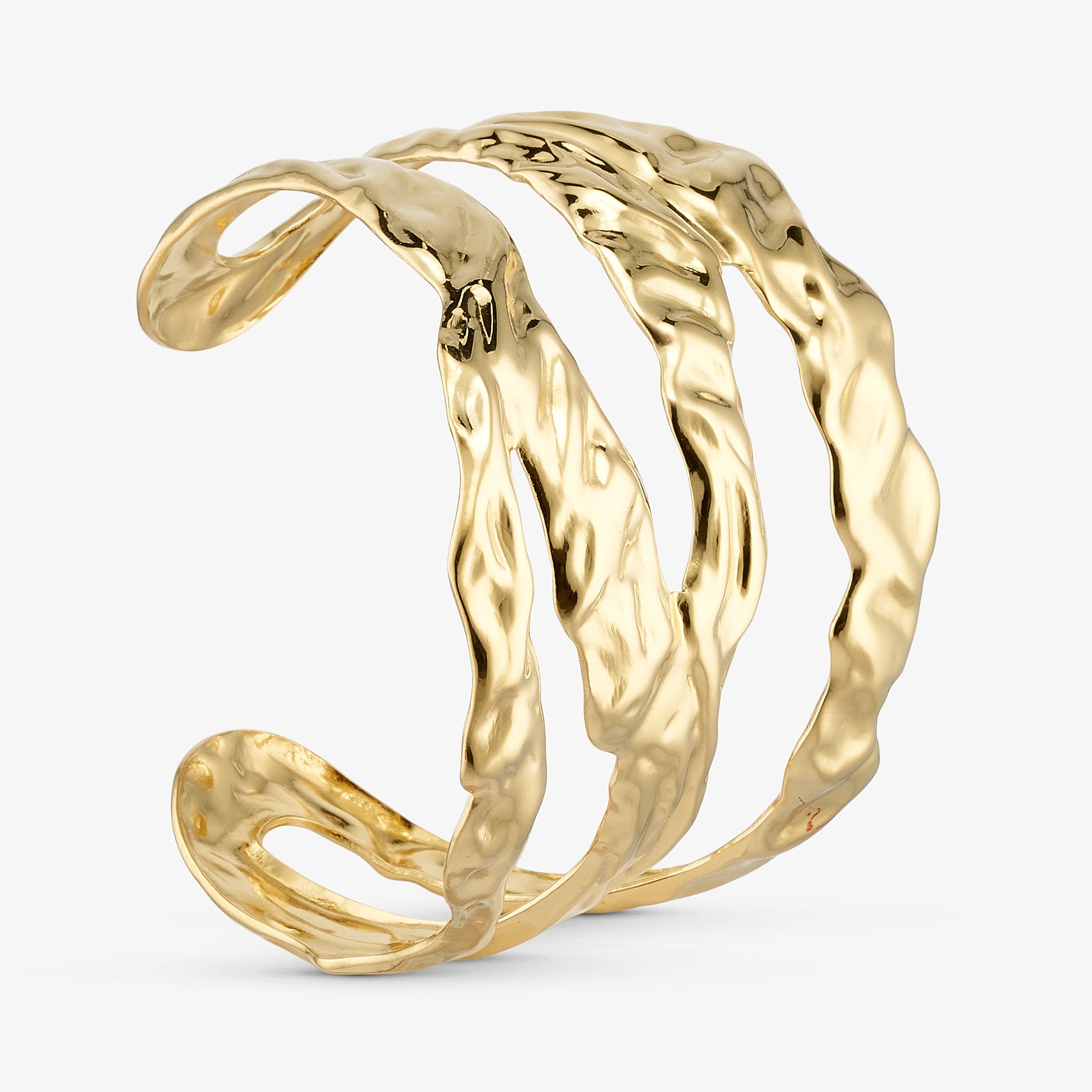 Wolff Jewelry Bastic Bangle Armbånd 18 karat guldbelagt