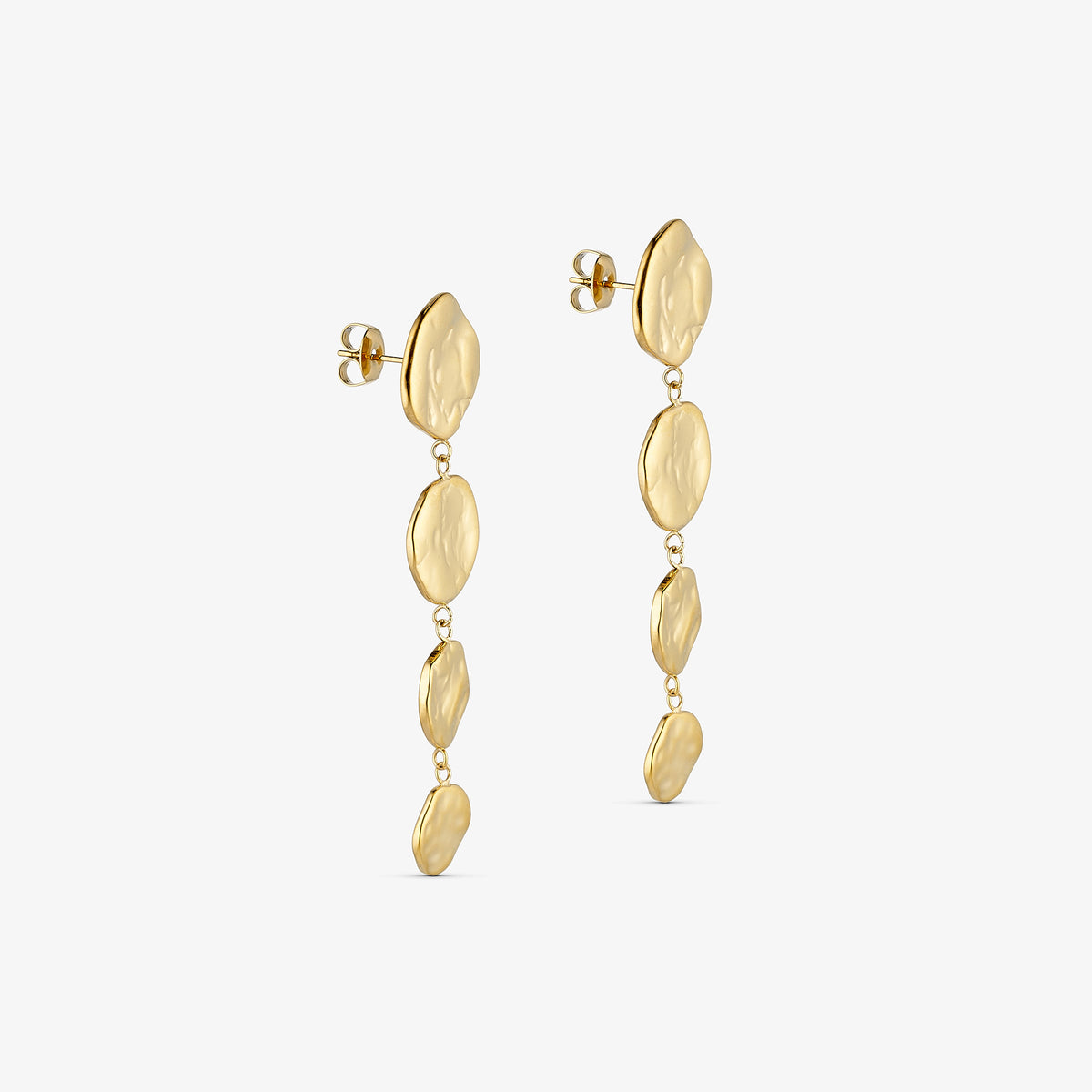 Wolff Jewelry Bastic Earrings Øreringe 18 karat guldbelagt