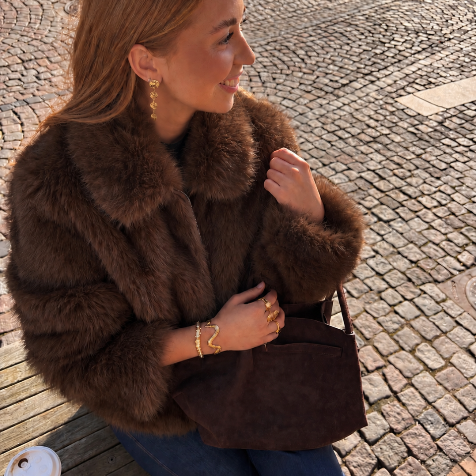 Wolff Jewelry Bastic Earrings Øreringe 18 karat guldbelagt