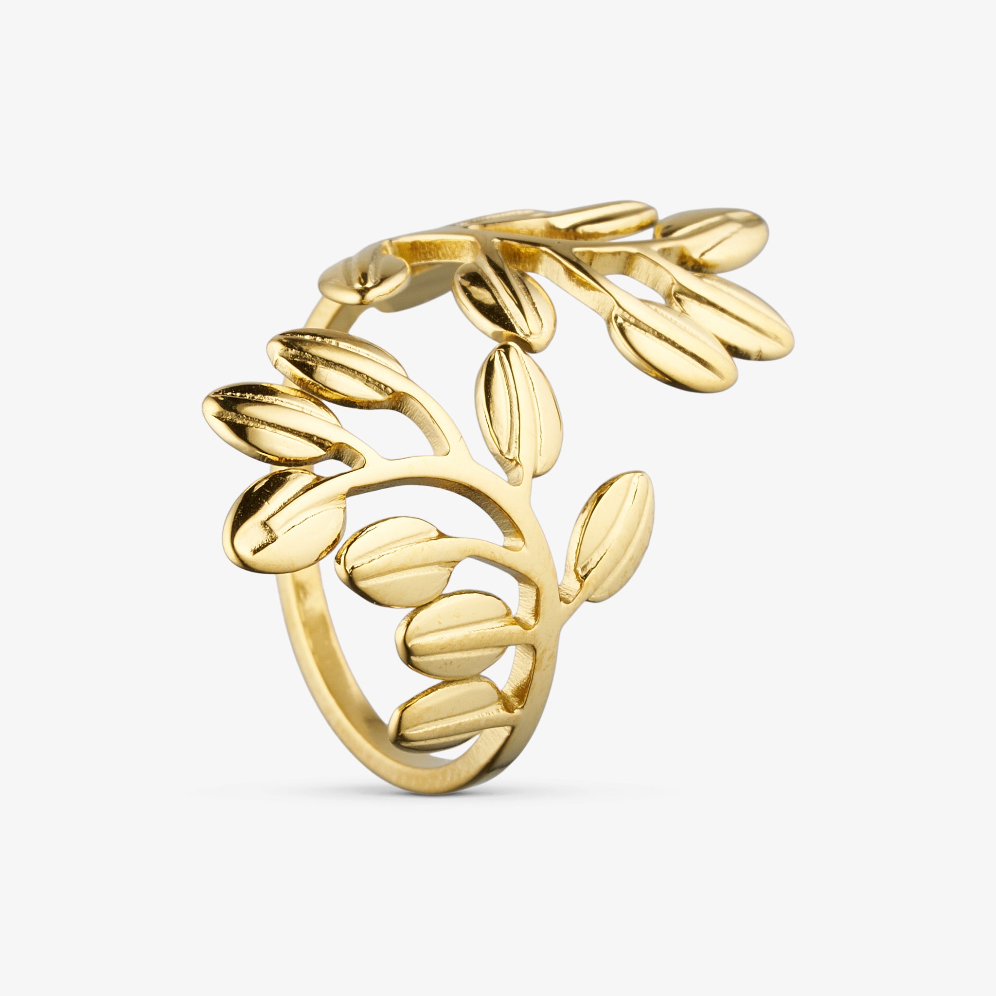 Wolff Jewelry Belva Ring Ringe 18 karat guldbelagt