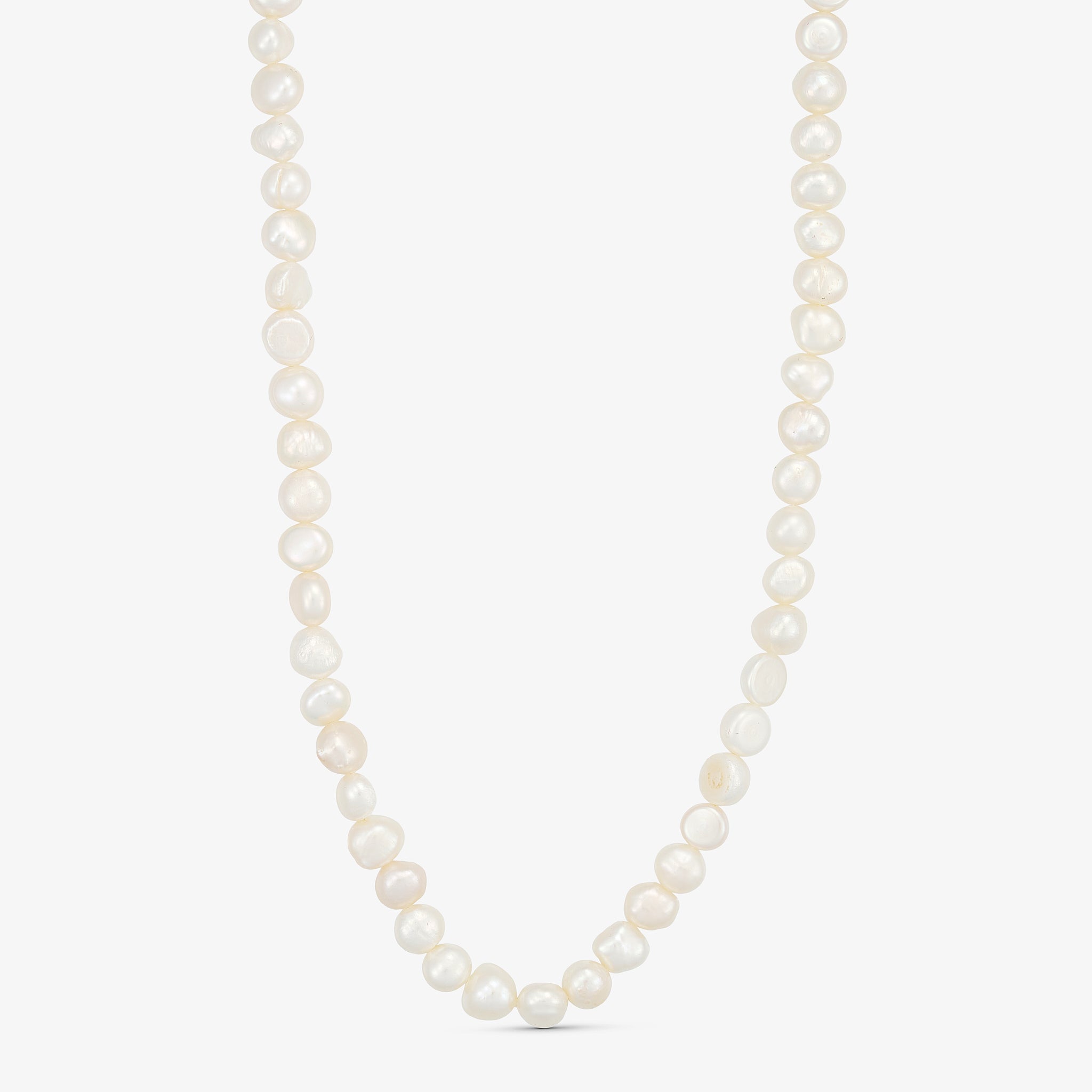 Wolff Jewelry Big Pearl Necklace Halskæder 18 karat guldbelagt