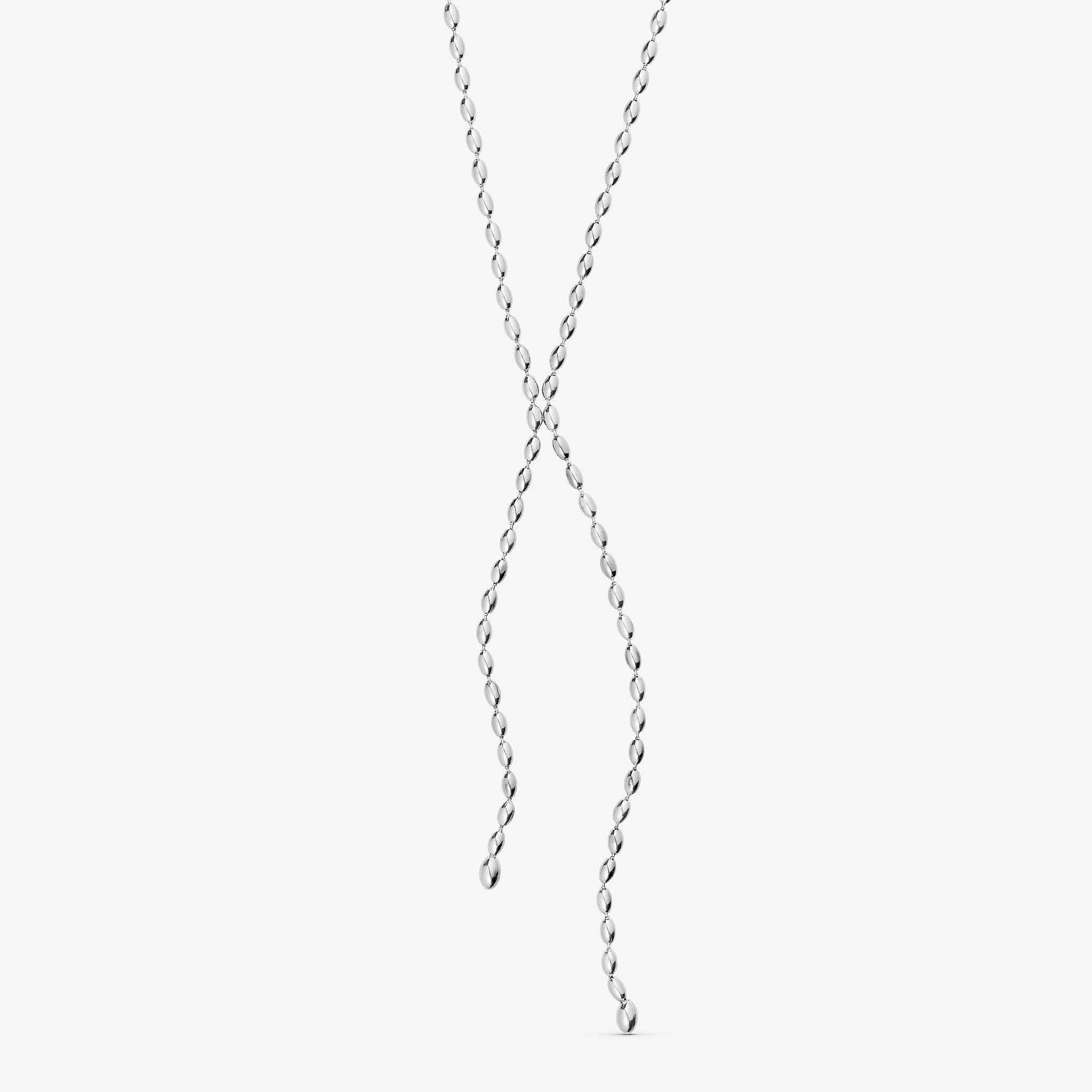 Wolff Jewelry Bomby Necklace Halskæder Sølvfarvet