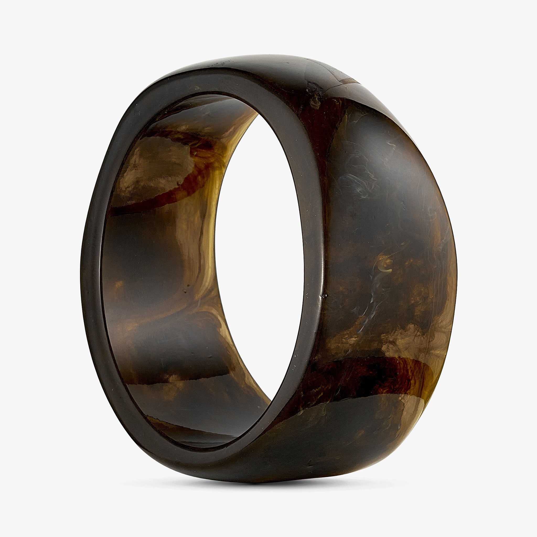 Wolff Jewelry Java Bangle Armbånd Dark Brown