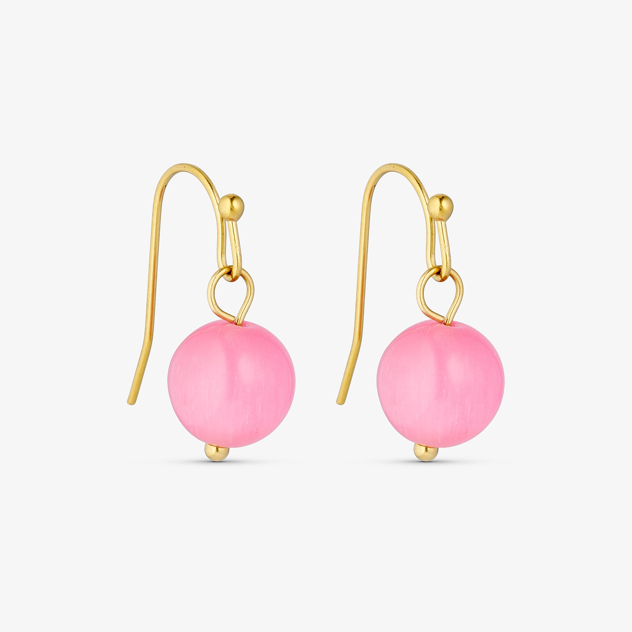 Wolff Jewelry Jusi Pearl Earring Øreringe Dark Rose