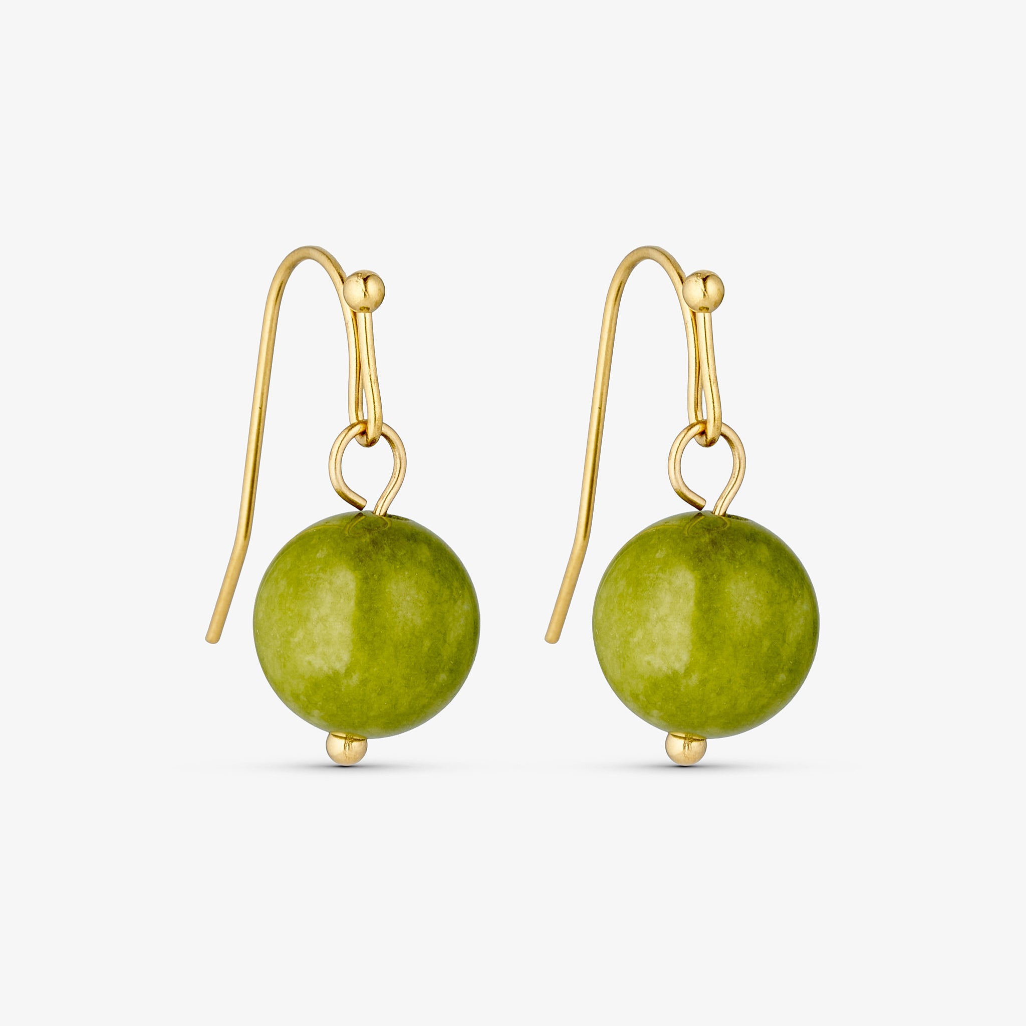 Wolff Jewelry Jusi Pearl Earring Øreringe Light Green