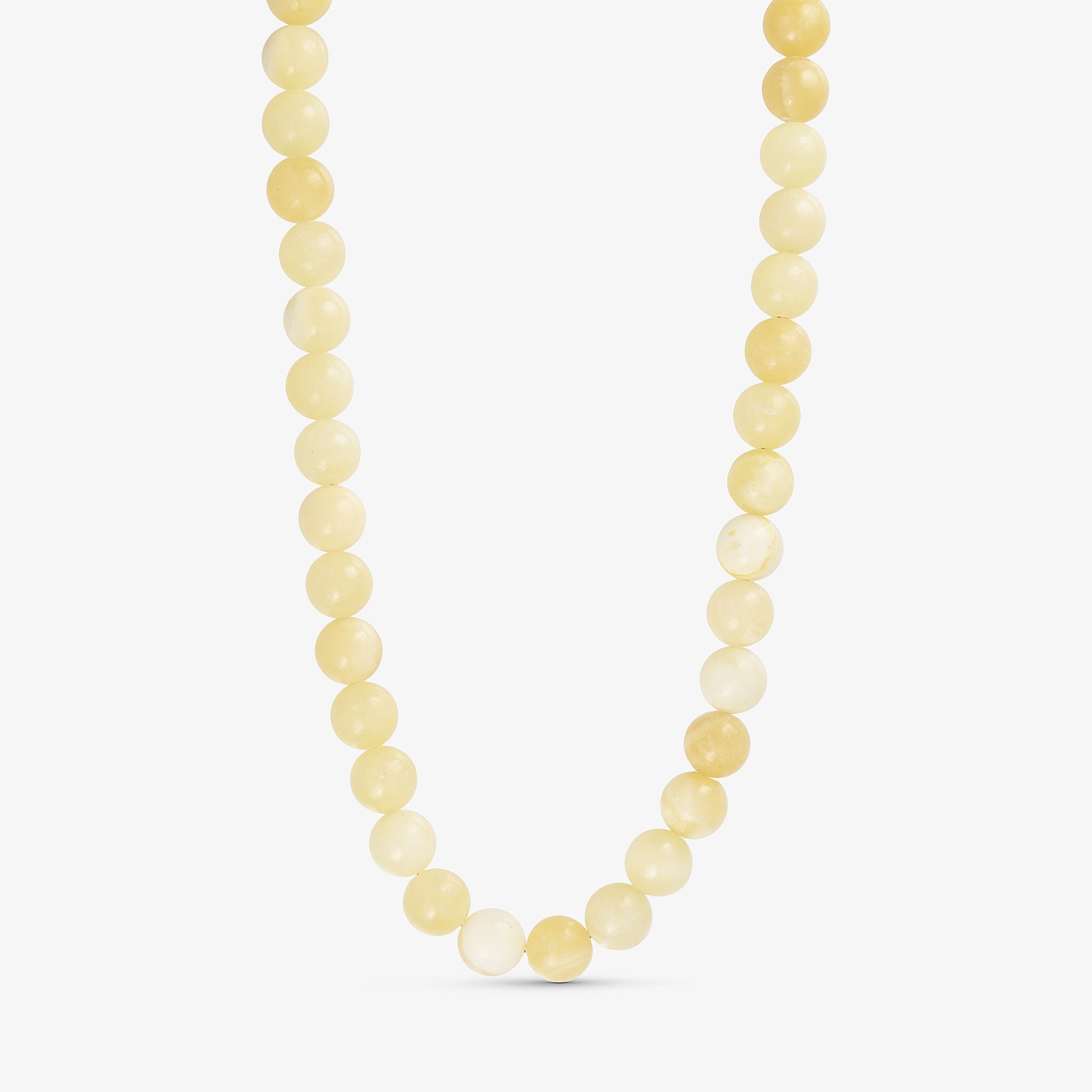Wolff Jewelry Jusi Pearl Necklace Halskæder Light Yellow