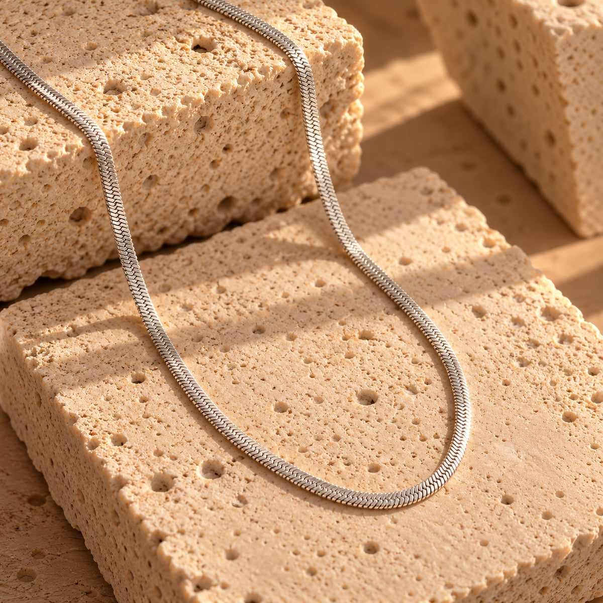 Wolff Jewelry Kleo Necklace 3 mm Halskæder Sølvfarvet