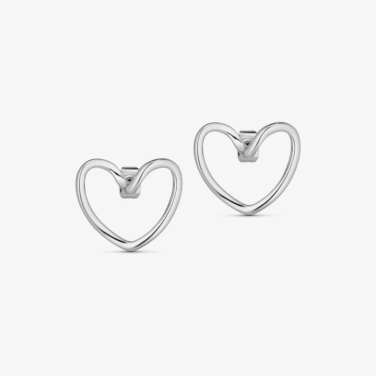 Wolff Jewelry Luna Earrings Øreringe Sølvfarvet