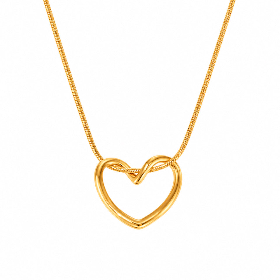Wolff Jewelry Luna Necklace Halskæder 18 karat guldbelagt