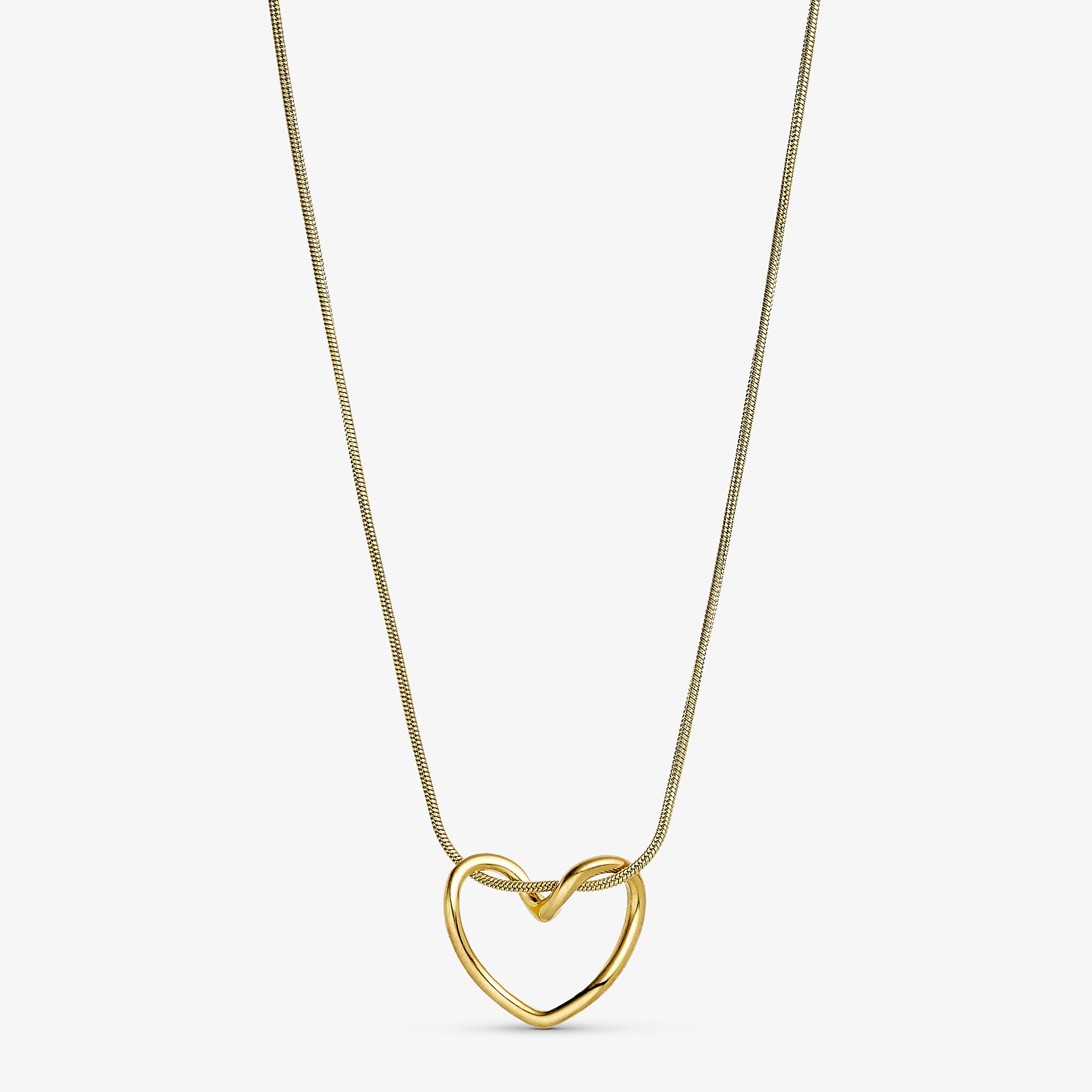 Wolff Jewelry Luna Necklace Halskæder 18 karat guldbelagt