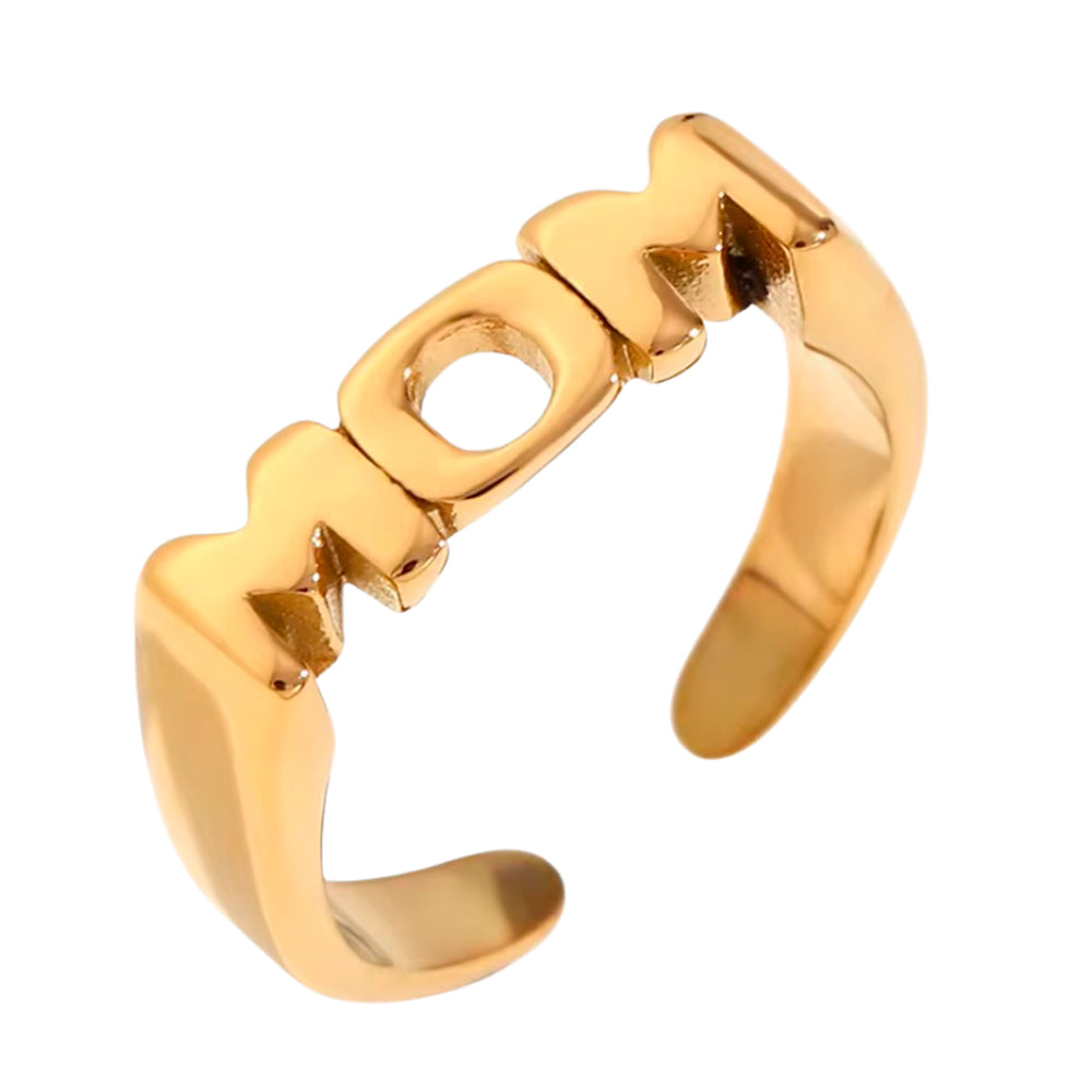 Wolff Jewelry MOM Ring Ringe 18 karat guldbelagt