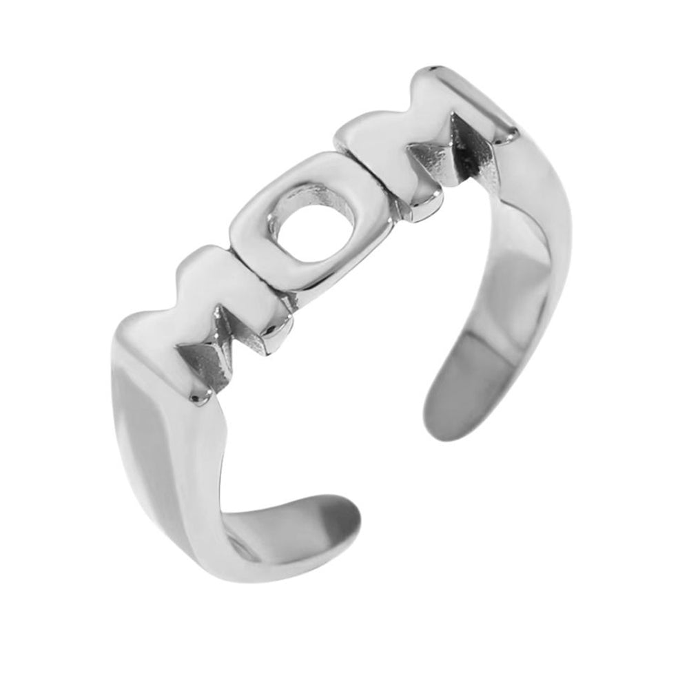 Wolff Jewelry MOM Ring Ringe Sølvfarvet