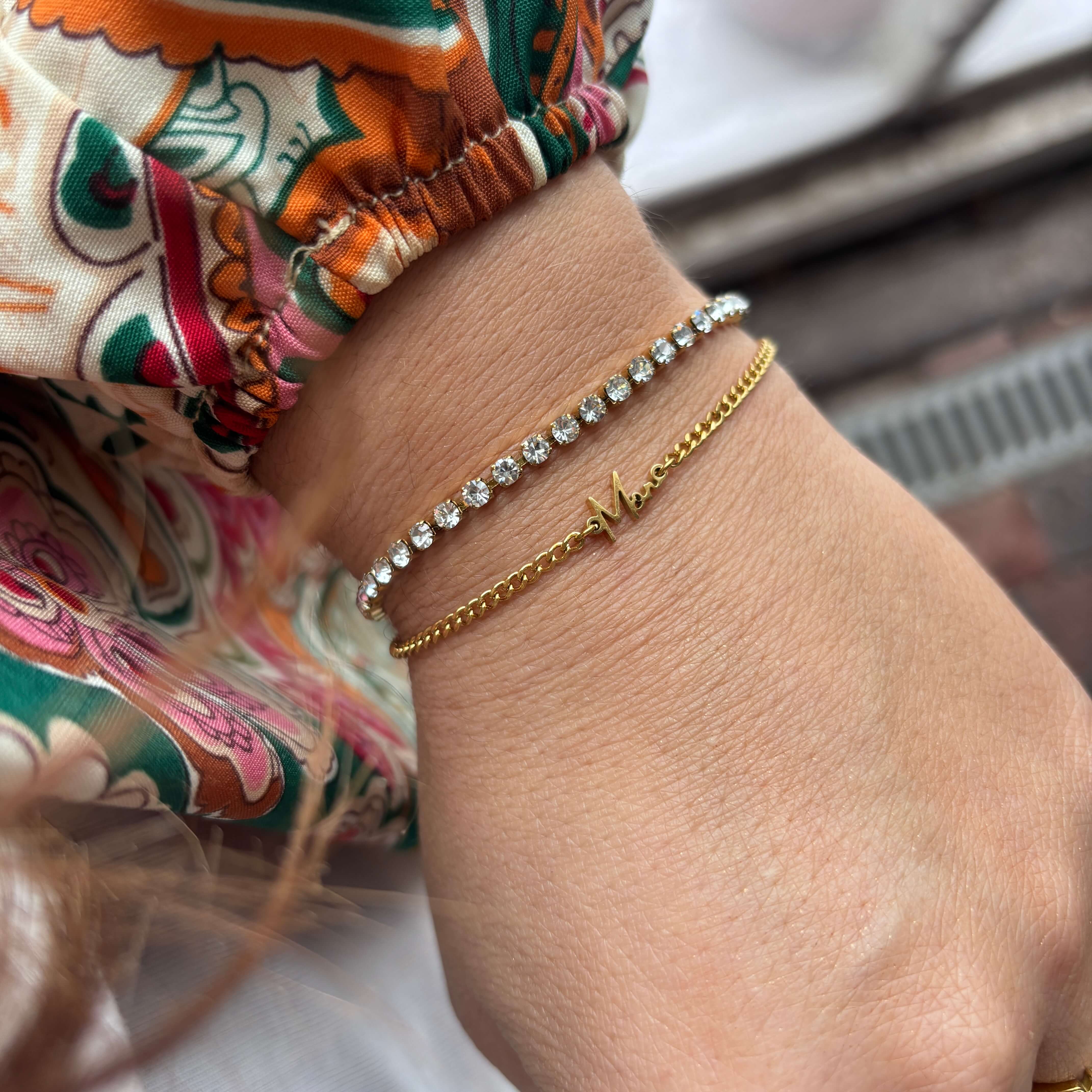 Wolff Jewelry MOR Signature Bracelet Armbånd 18 karat guldbelagt