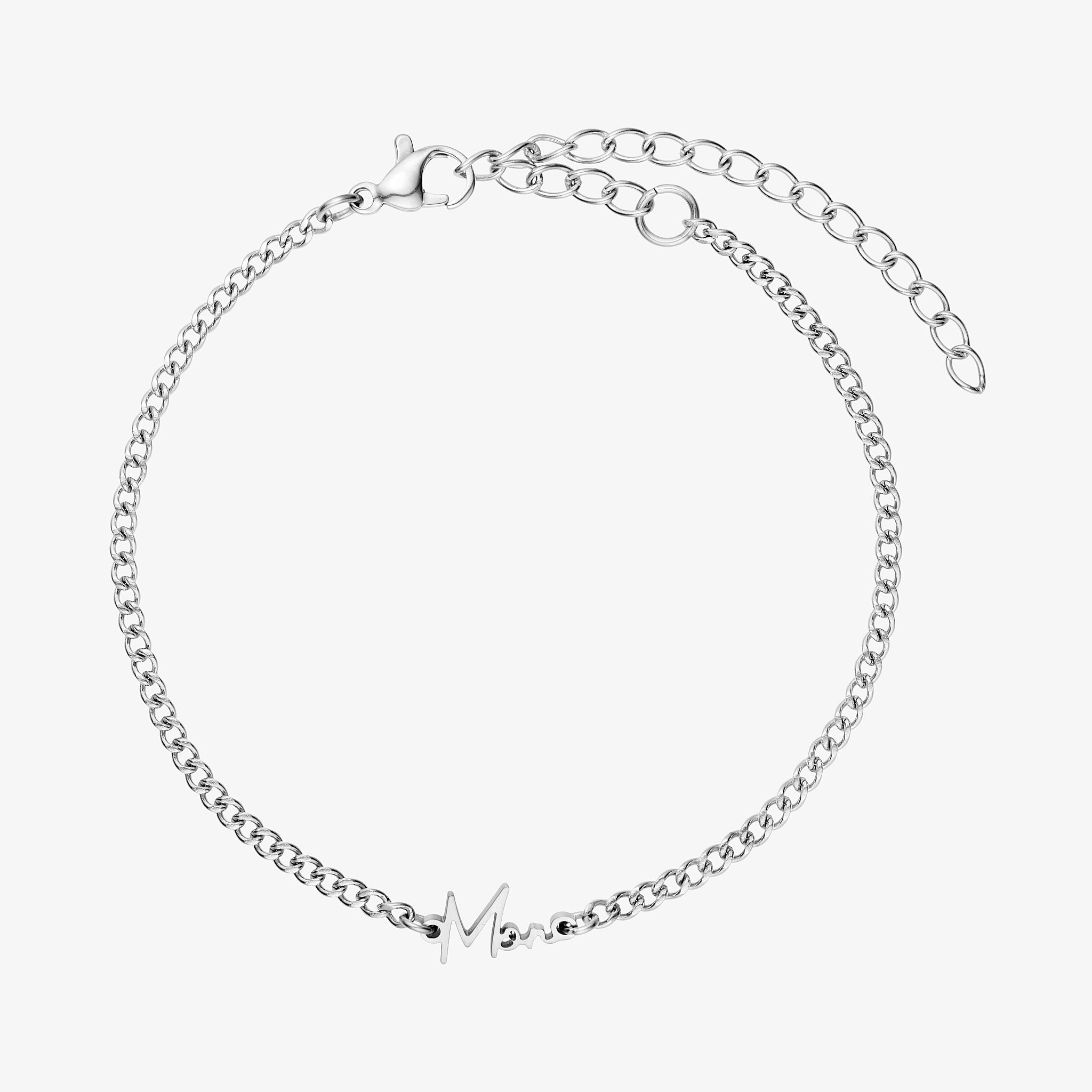 Wolff Jewelry MOR Signature Bracelet Armbånd Sølvfarvet