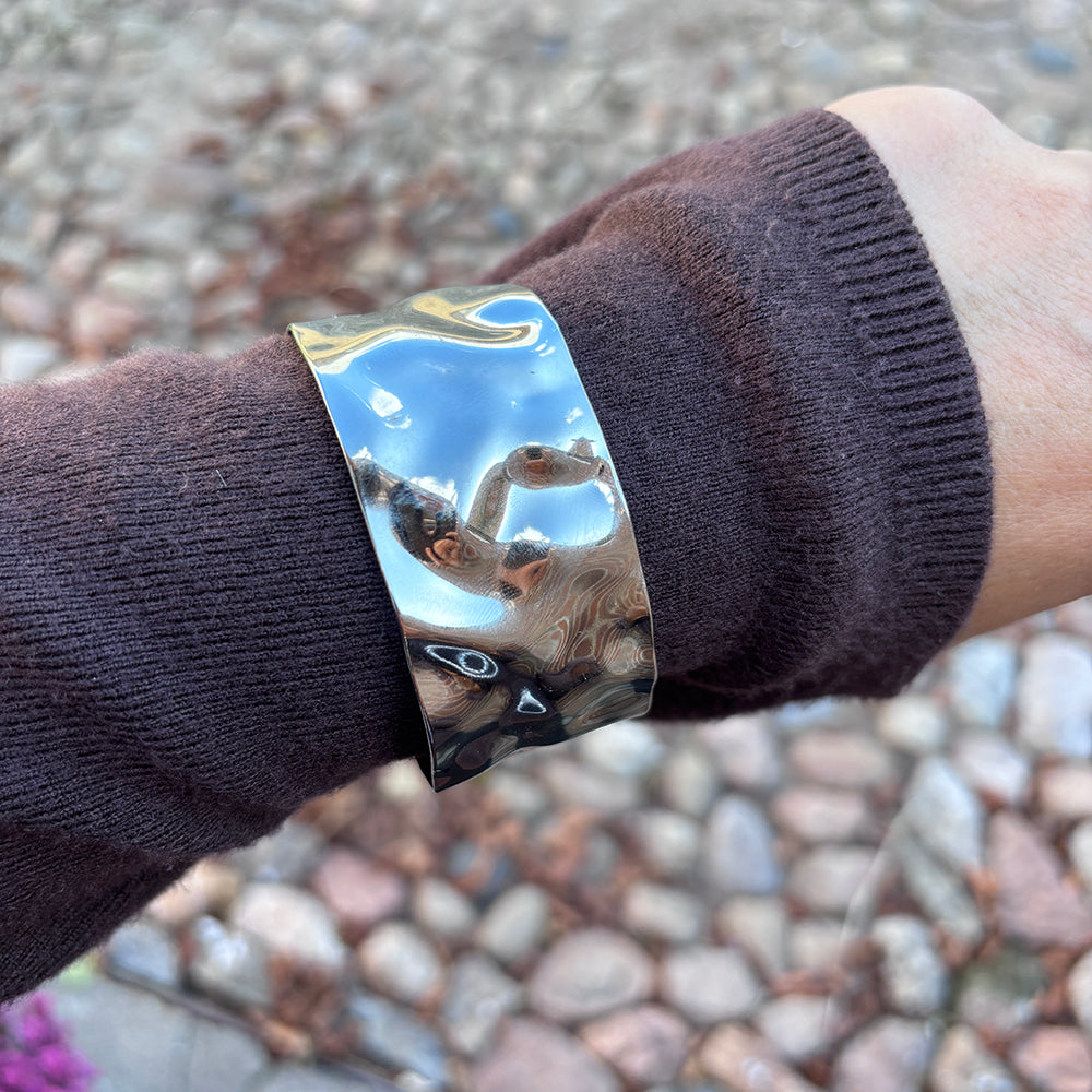 Wolff Jewelry Mindy Big Bangle Armbånd Sølvfarvet