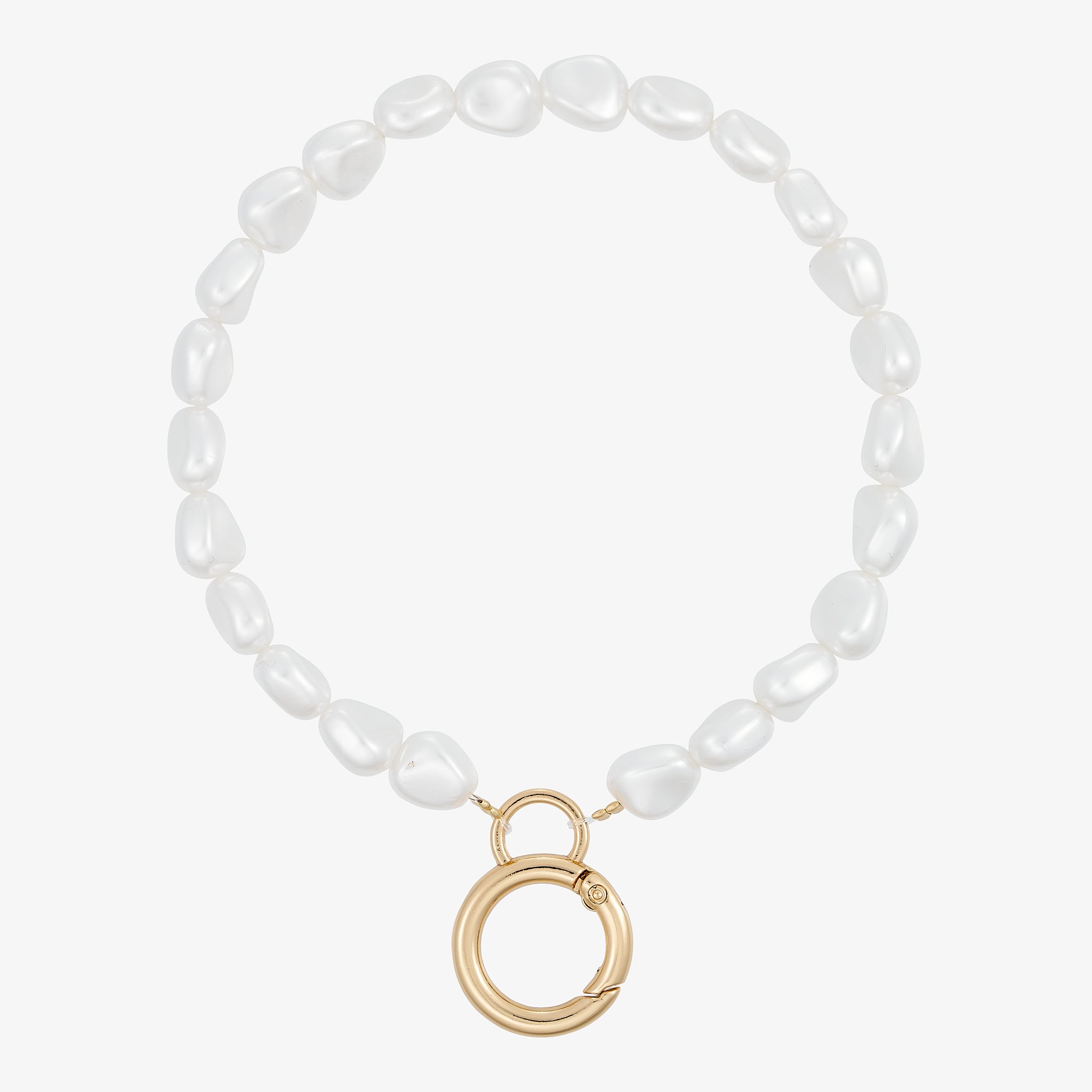 Wolff Jewelry Pearl Phone Chain Accessories Hvid