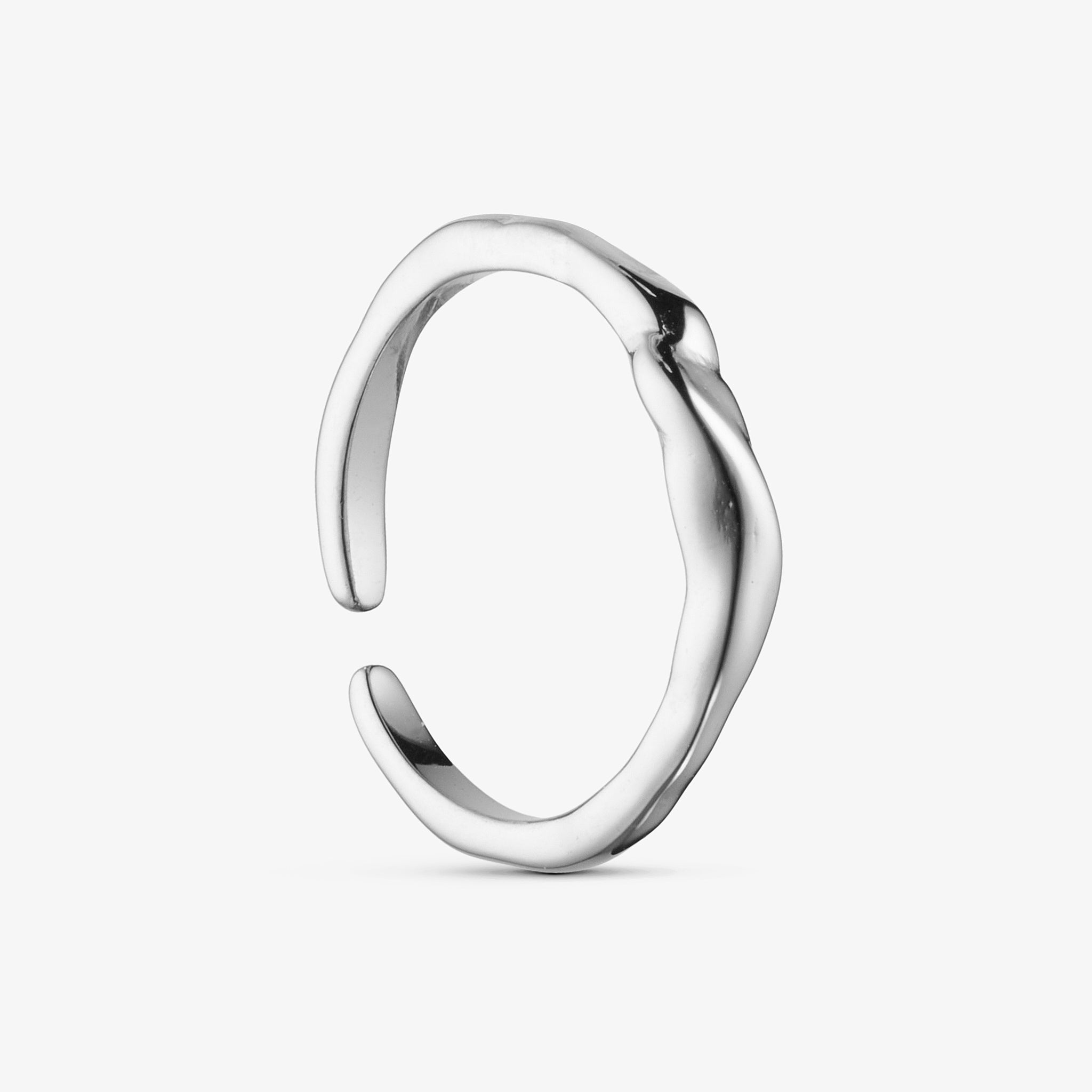 Wolff Jewelry Rusty Ring Ringe Sølvfarvet