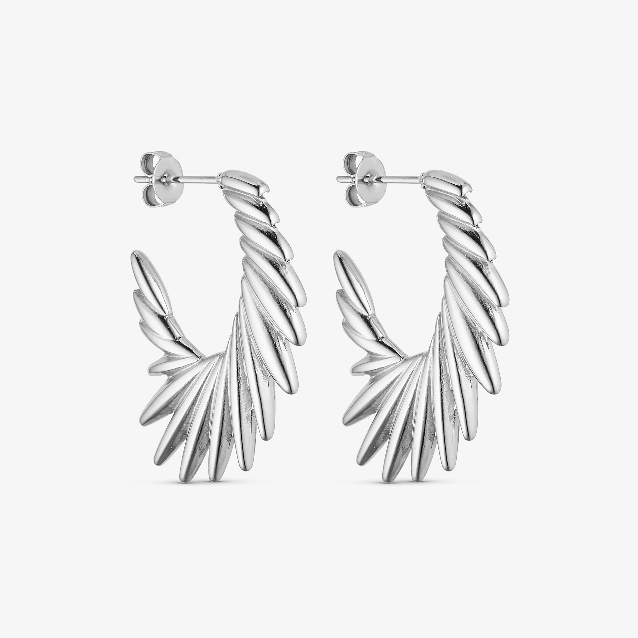 Wolff Jewelry Sunlight Earring Øreringe Sølvfarvet
