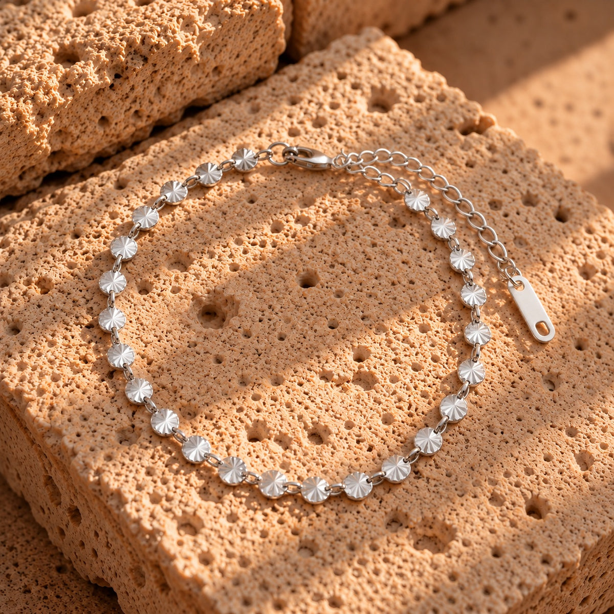 Wolff Jewelry Sunny Chain Bracelet Armbånd Sølvfarvet