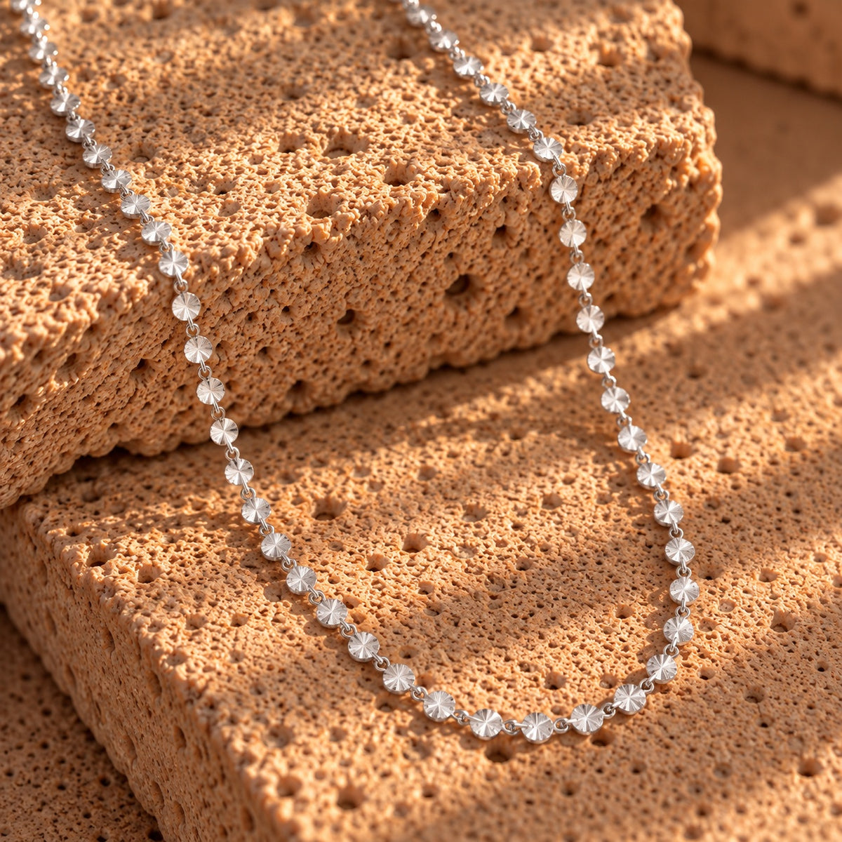Wolff Jewelry Sunny Chain Necklace Halskæder Sølvfarvet