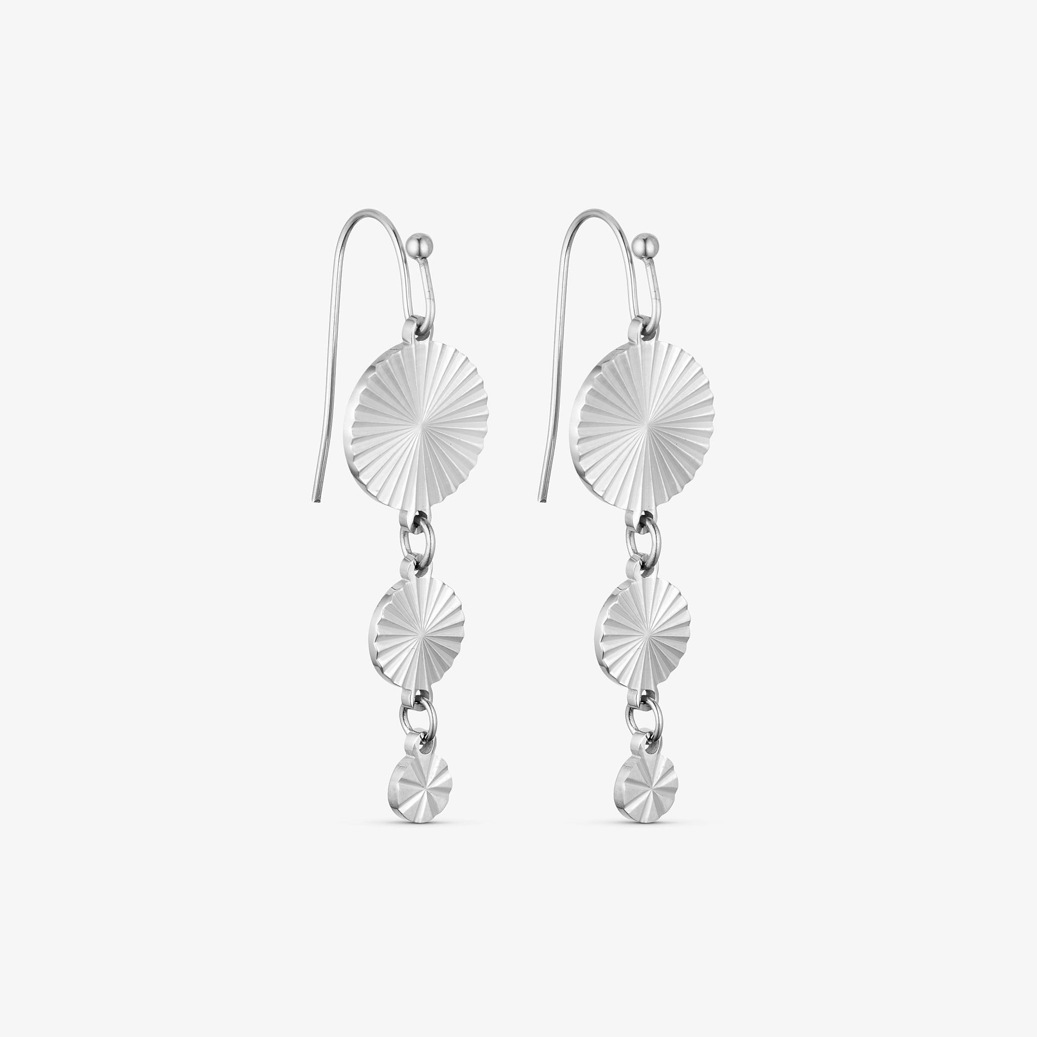 Wolff Jewelry Sunny Earring Øreringe Sølvfarvet