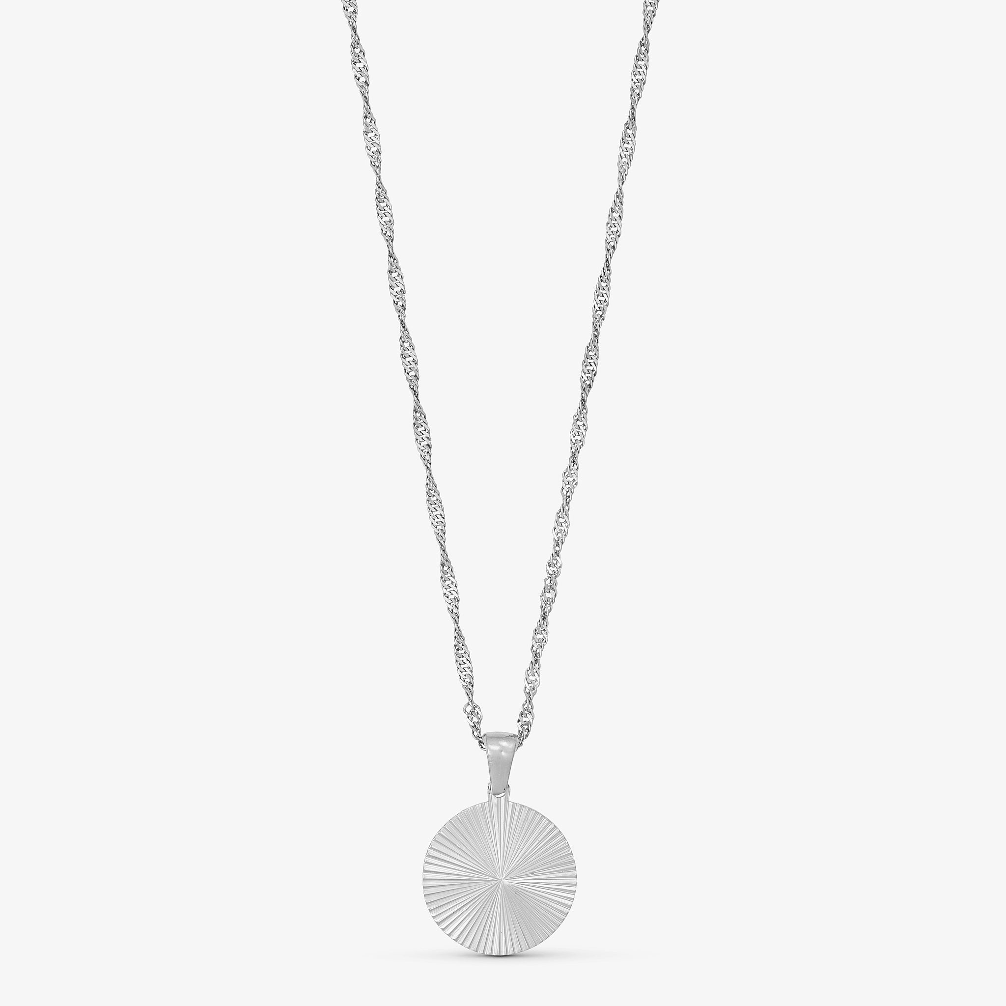 Wolff Jewelry Sunny Necklace Halskæder Sølvfarvet
