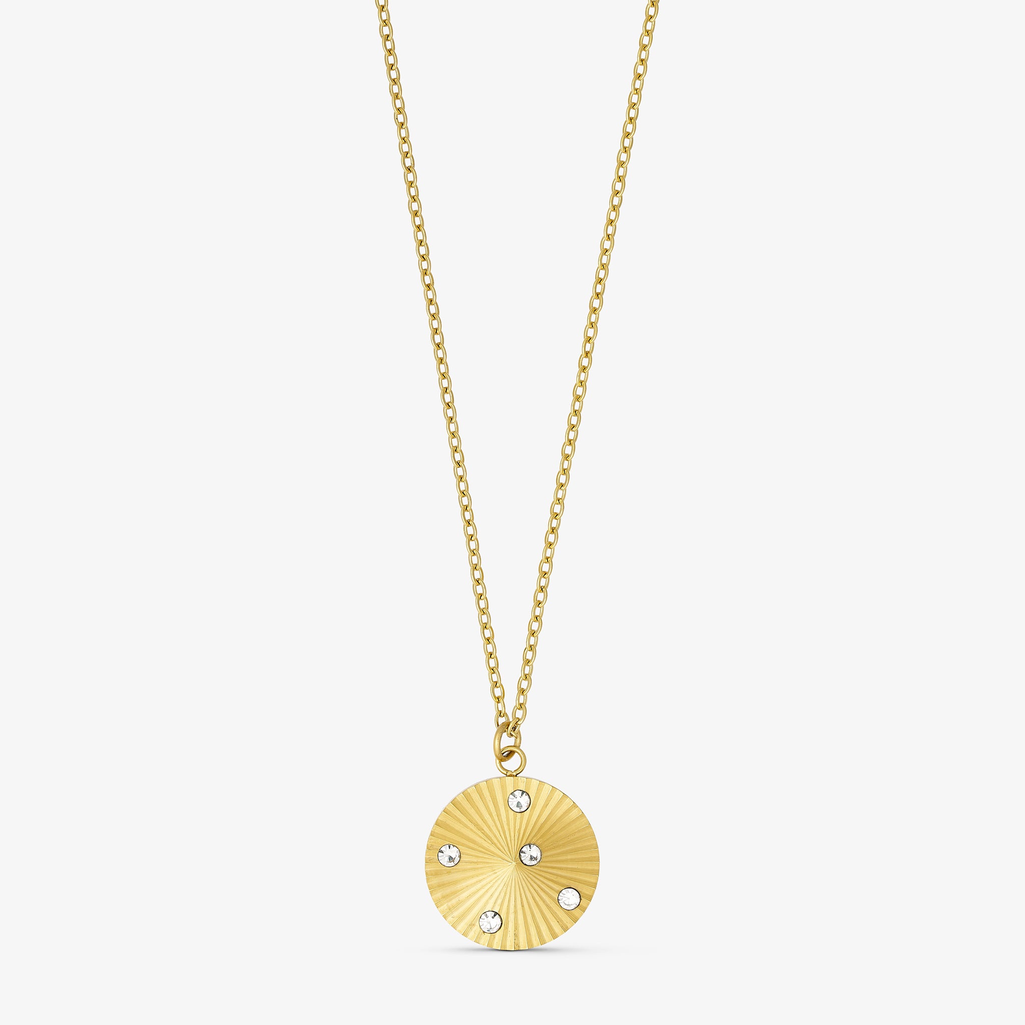 Wolff Jewelry Sunny Shine Necklace Halskæder 18 karat guldbelagt