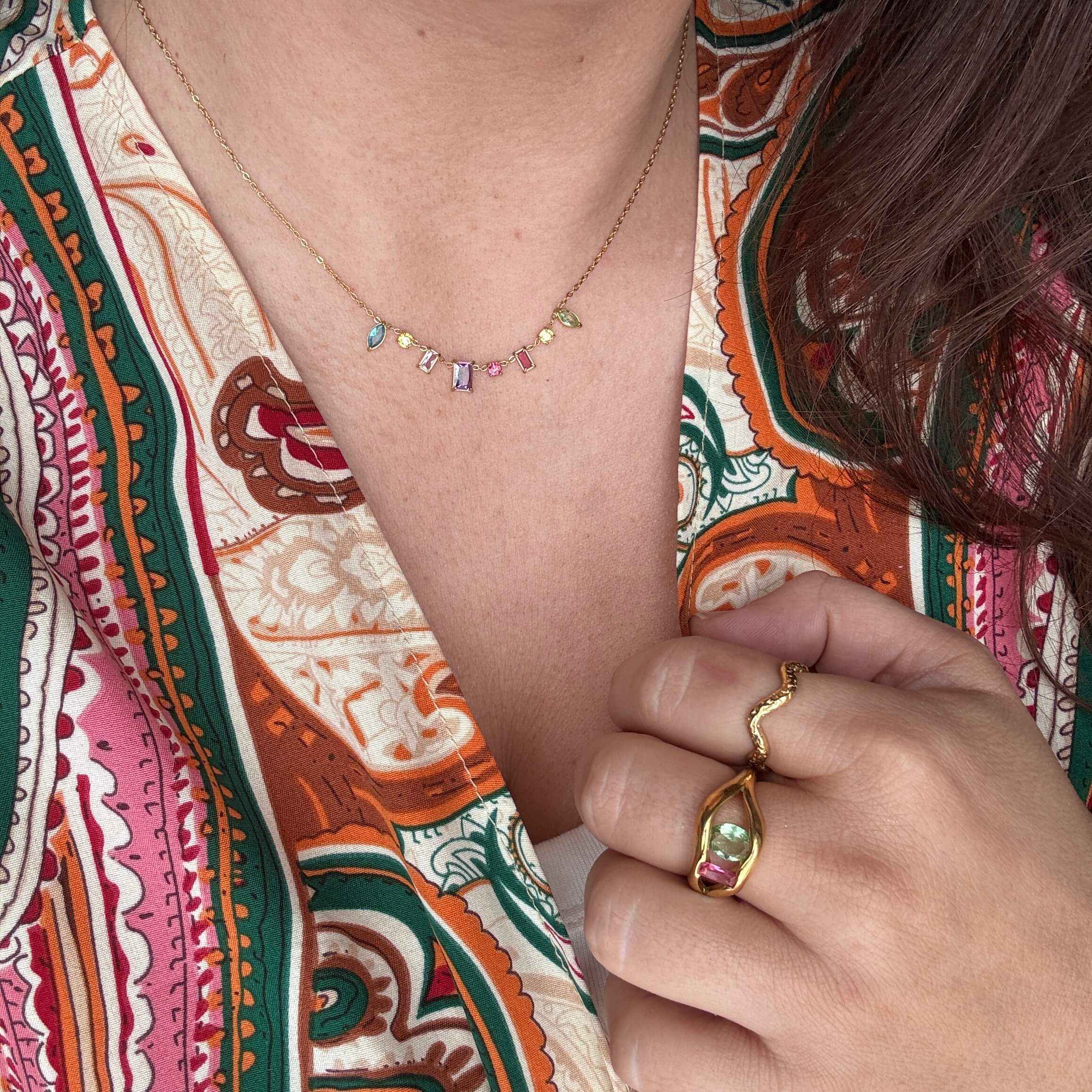 Wolff Jewelry Bali Necklace Halskæder 18 karat guldbelagt