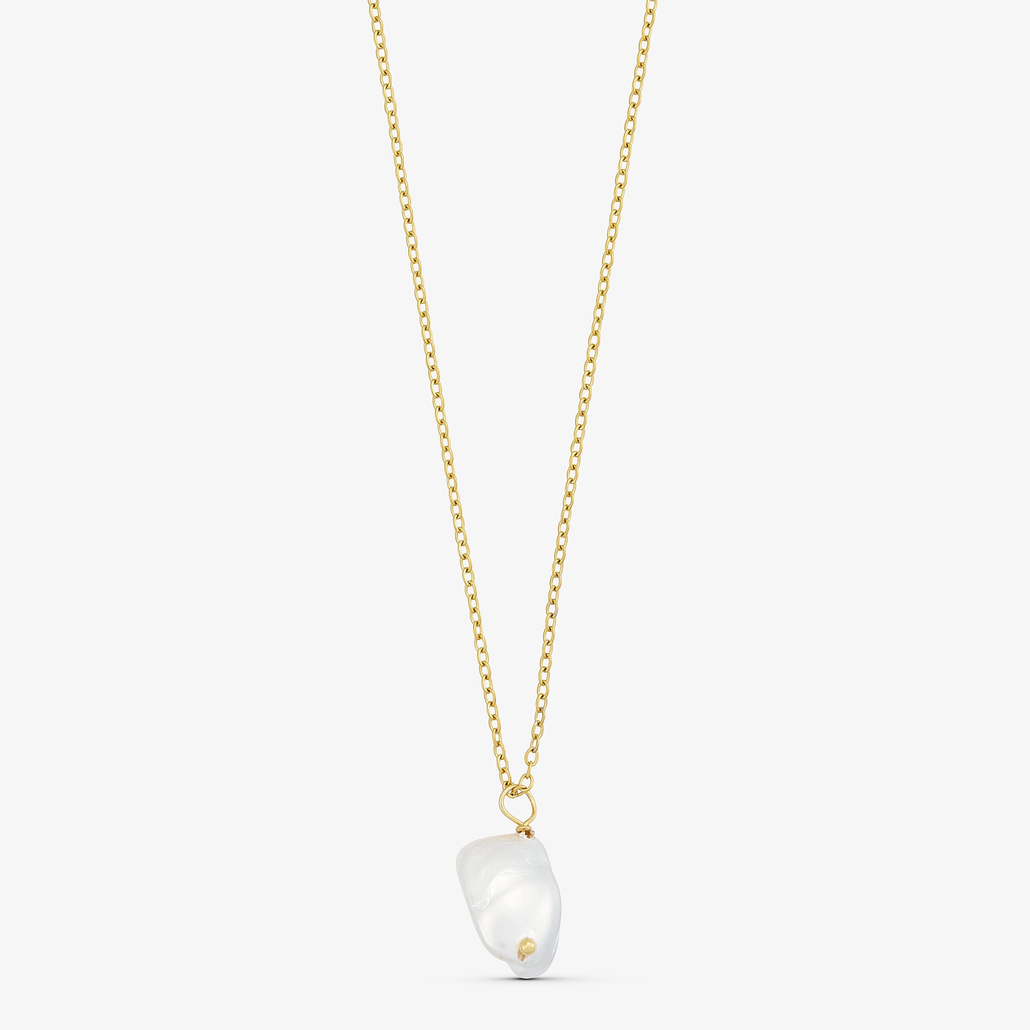 Wolff Jewelry Barok Girl Necklace Halskæder 18 karat guldbelagt