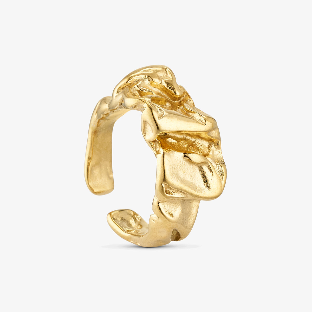 Wolff Jewelry Bastic Ring Ringe 18 karat guldbelagt