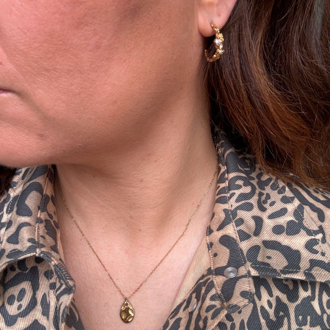 Wolff Jewelry Brace Earrings Øreringe 18 karat guldbelagt