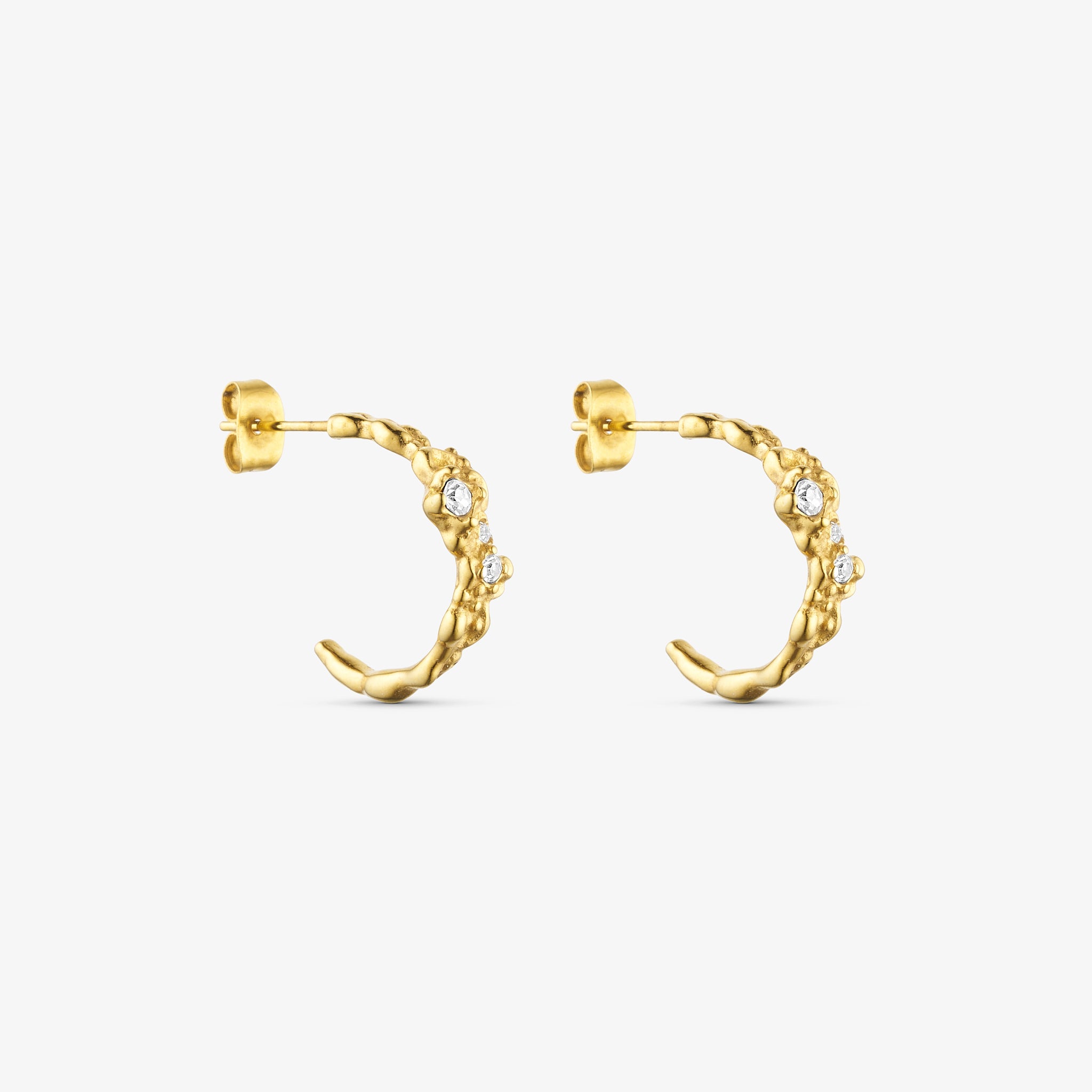 Wolff Jewelry Brace Earrings Øreringe 18 karat guldbelagt