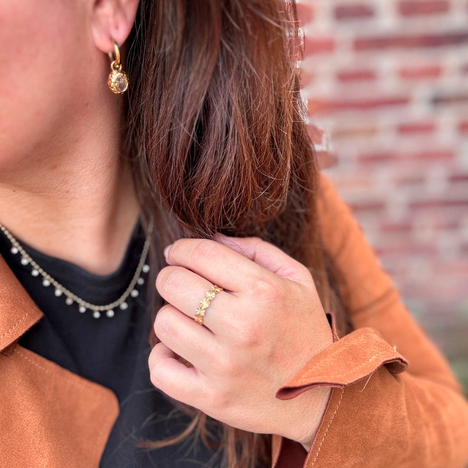 Wolff Jewelry Braza Hoops Øreringe 18 karat guldbelagt