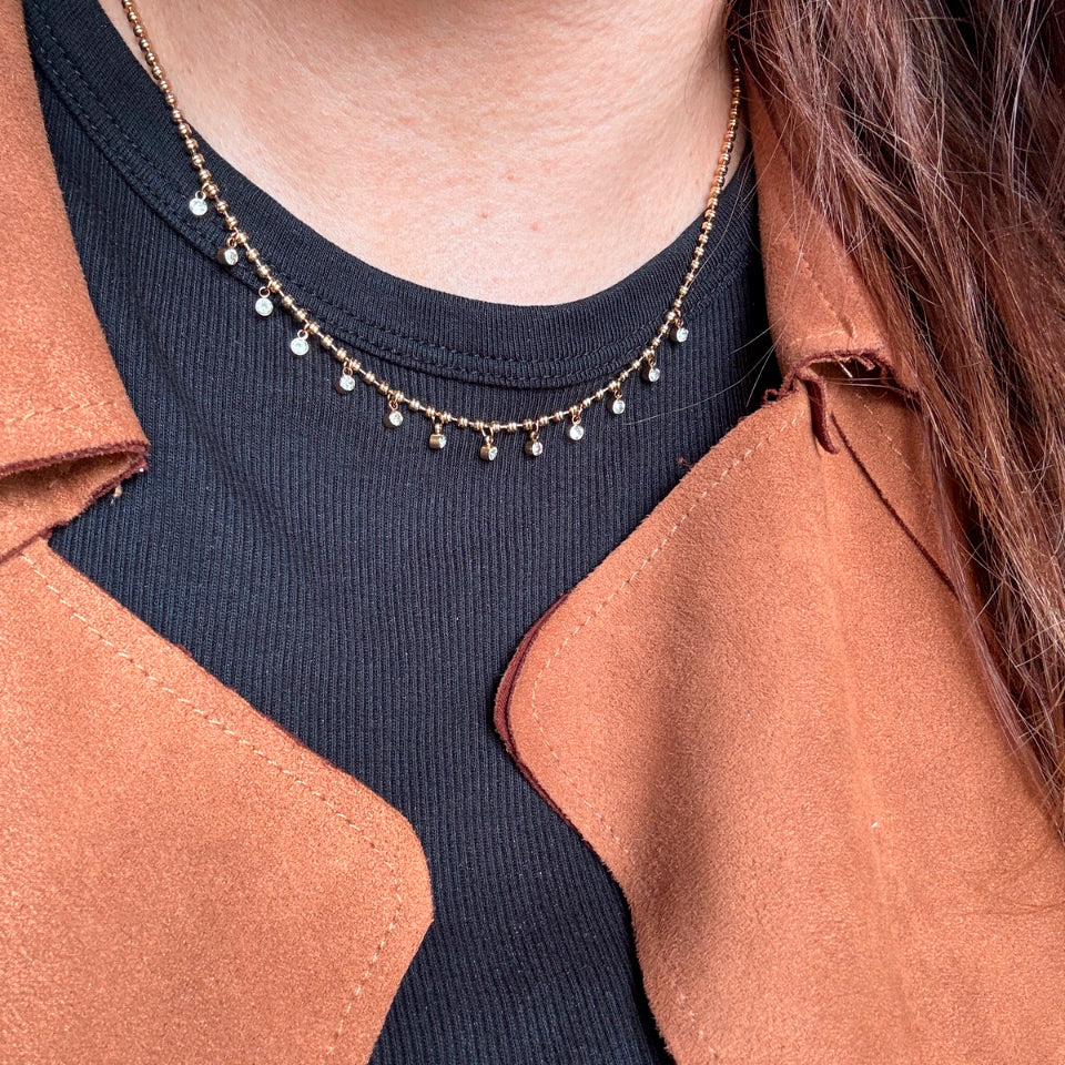Wolff Jewelry Braza Necklace Halskæder 18 karat guldbelagt