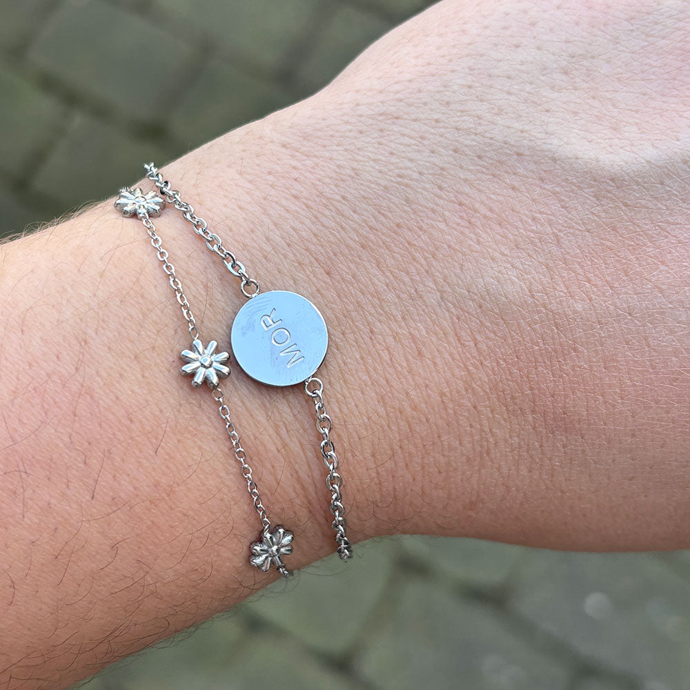 Wolff Jewelry Flory Bracelet Armbånd Sølvfarvet