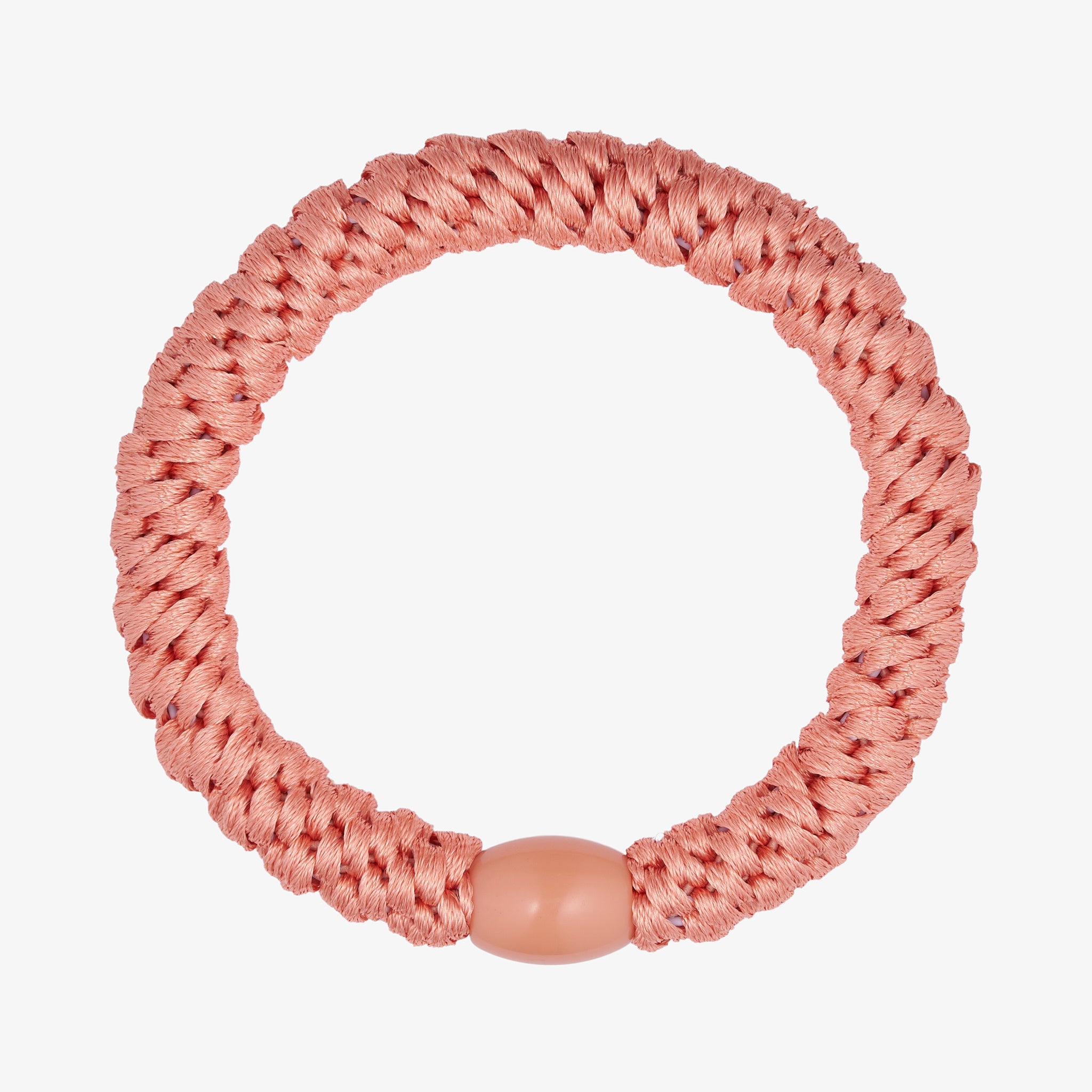 Wolff Jewelry Hair Boble Elastic Hårelastikker Salmon