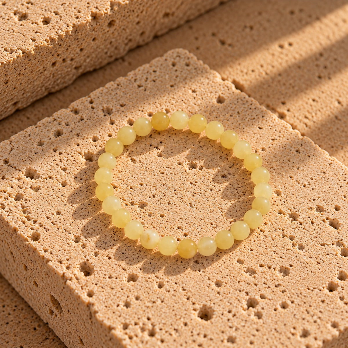Wolff Jewelry Jalle Pearl Bracelet Armbånd Light Yellow