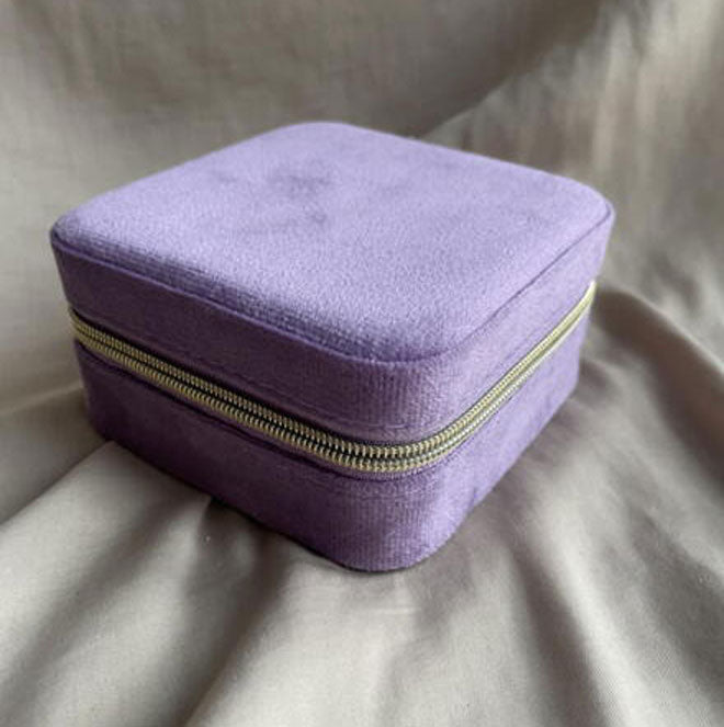 Wolff Jewelry Jewelry Square Box - Lavender Smykkeskrin Lavender