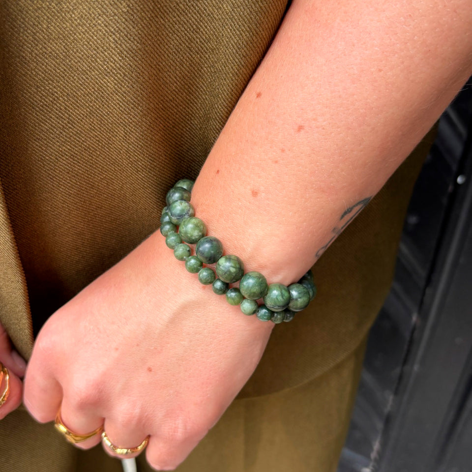 Wolff Jewelry Jusi Pearl Bracelet Armbånd Army