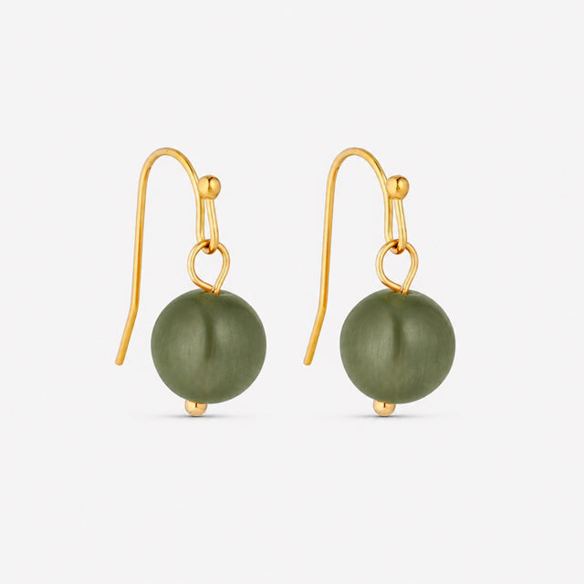Wolff Jewelry Jusi Pearl Earring Øreringe Army