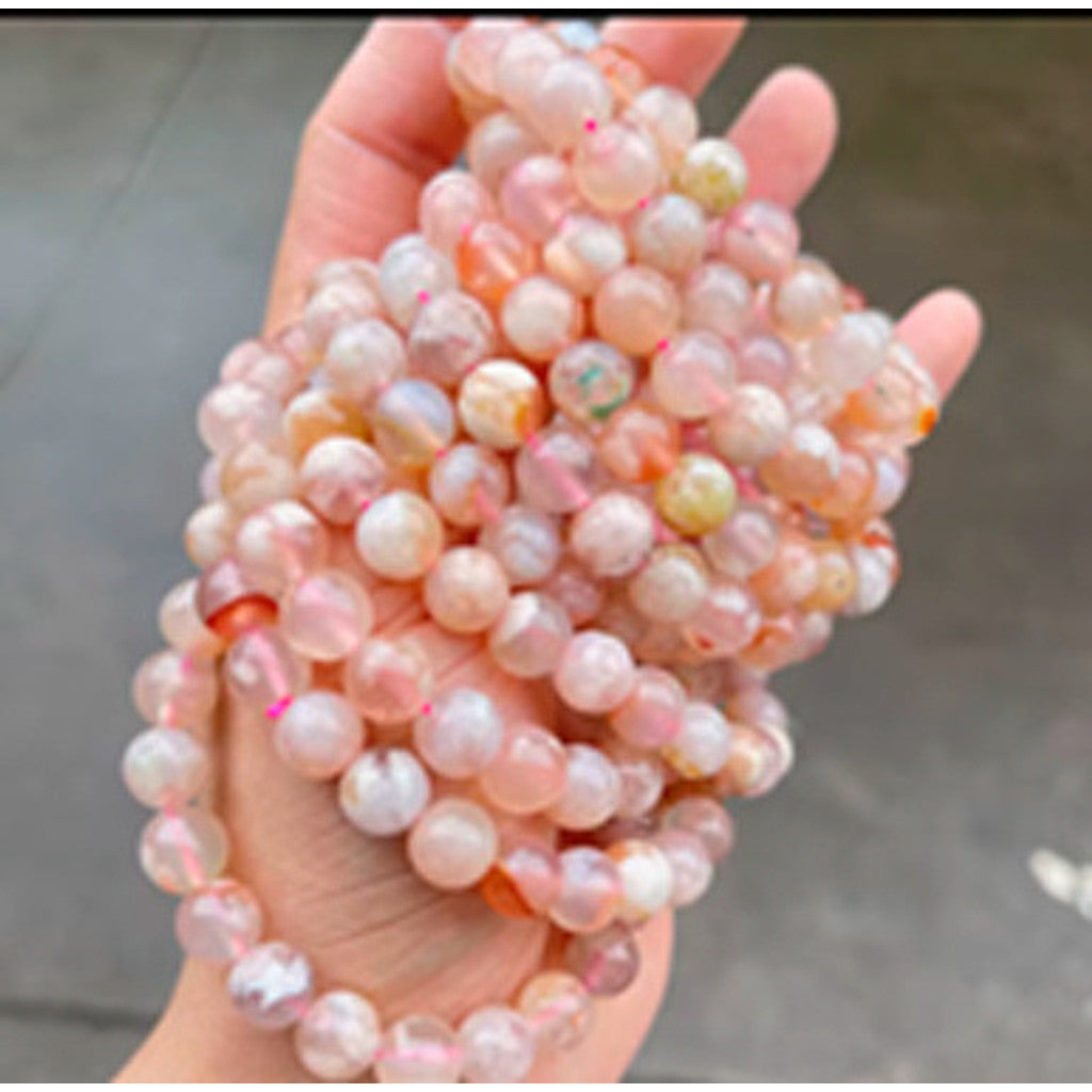Wolff Jewelry Jusi Pearl Earring Øreringe Light Rose