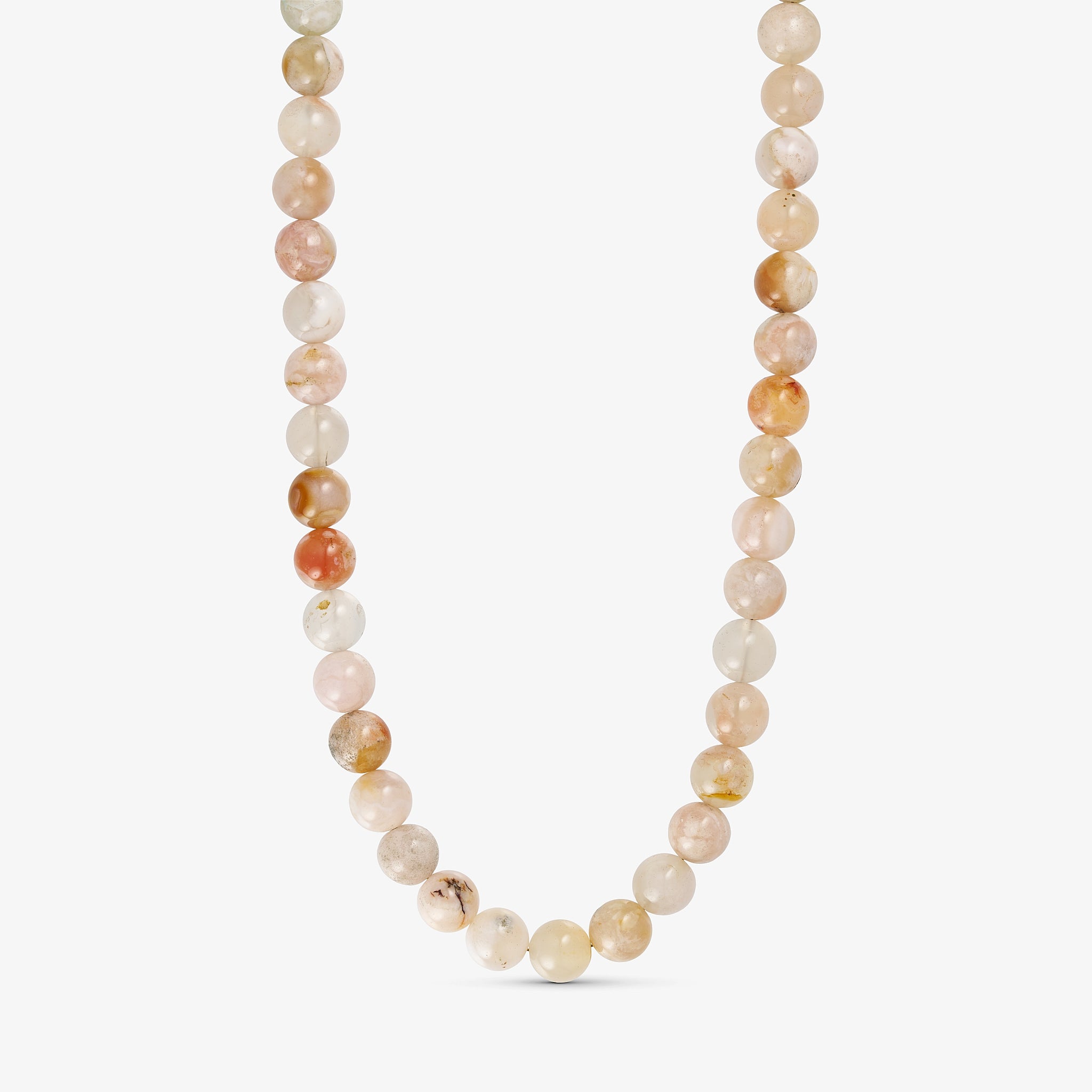Wolff Jewelry Jusi Pearl Necklace Halskæder Light Rose
