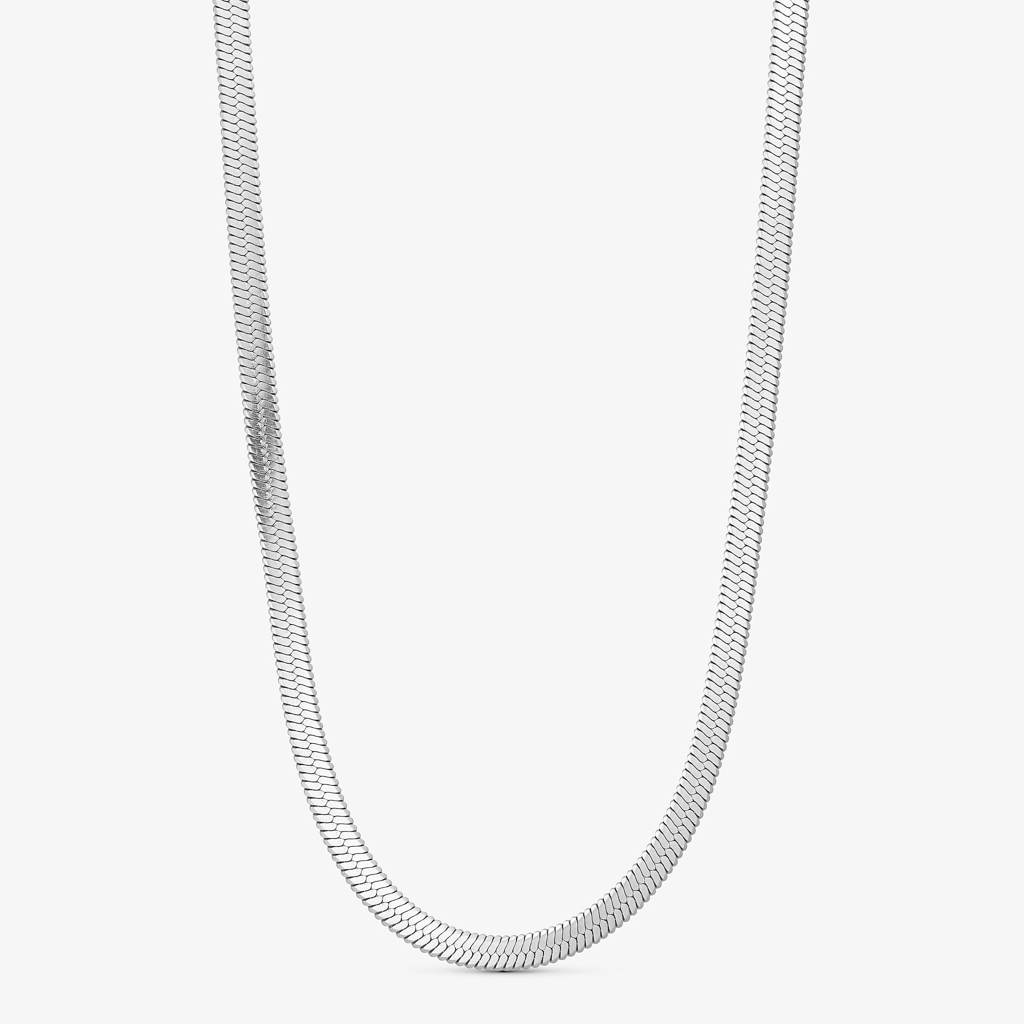 Wolff Jewelry Kleo Big Necklace 5 mm Halskæder Sølvfarvet