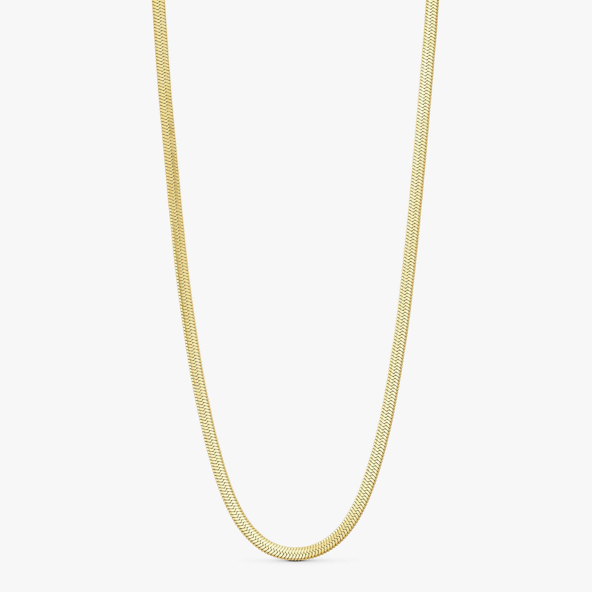 Wolff Jewelry Kleo Necklace 3 mm Halskæder 18 karat guldbelagt