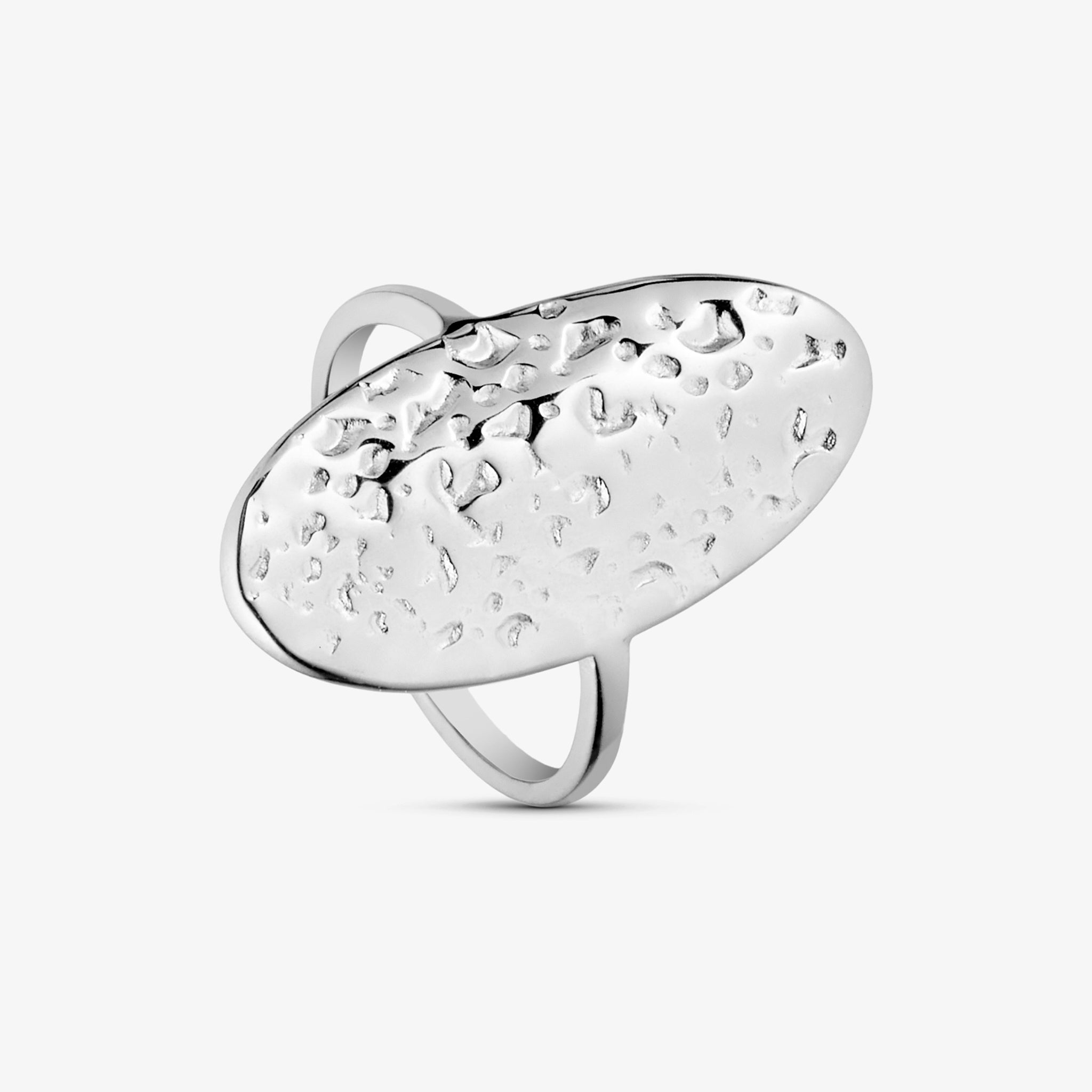 Wolff Jewelry Laga Rustic Ring Ringe Sølvfarvet