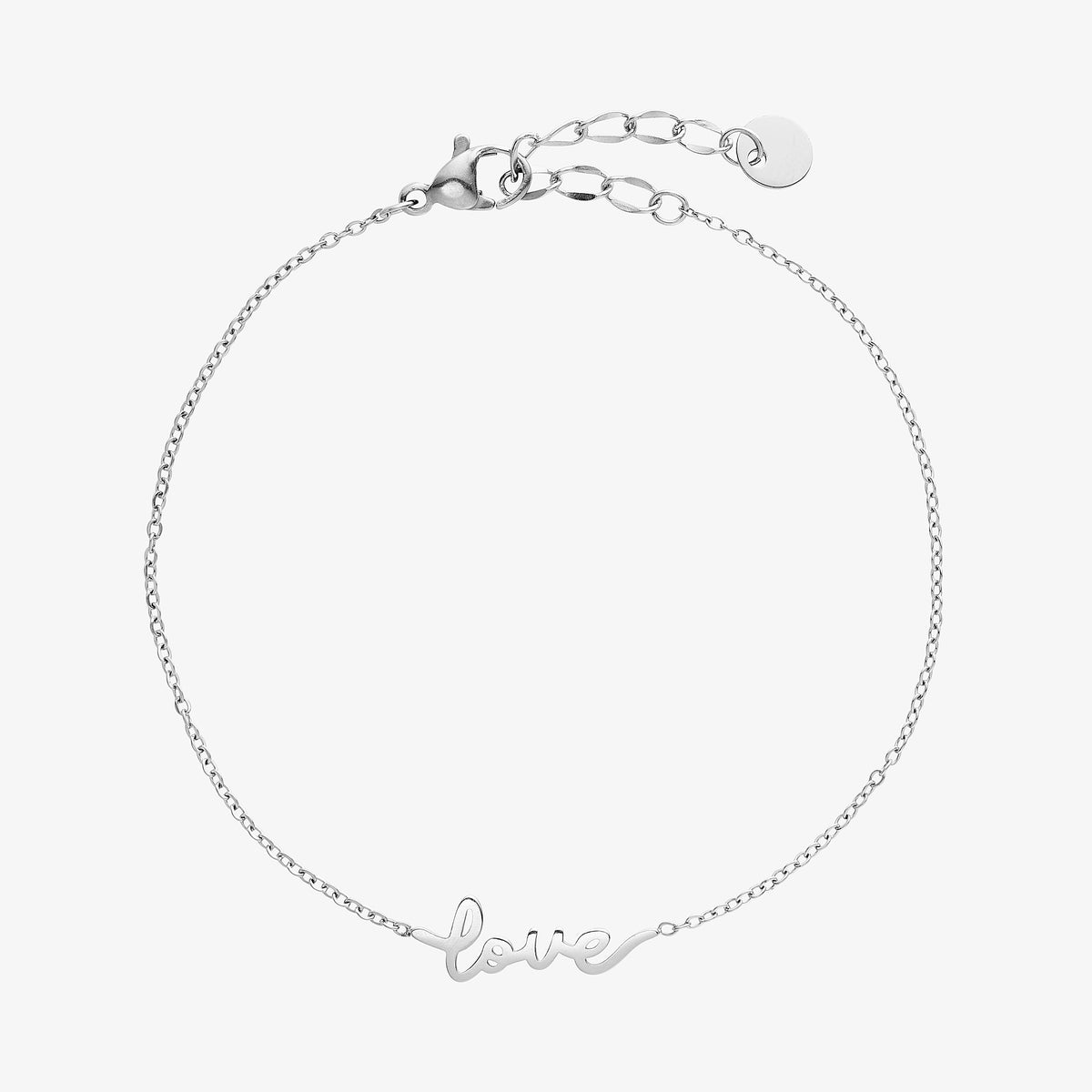 Wolff Jewelry Luna Love Bracelet Armbånd Sølvfarvet