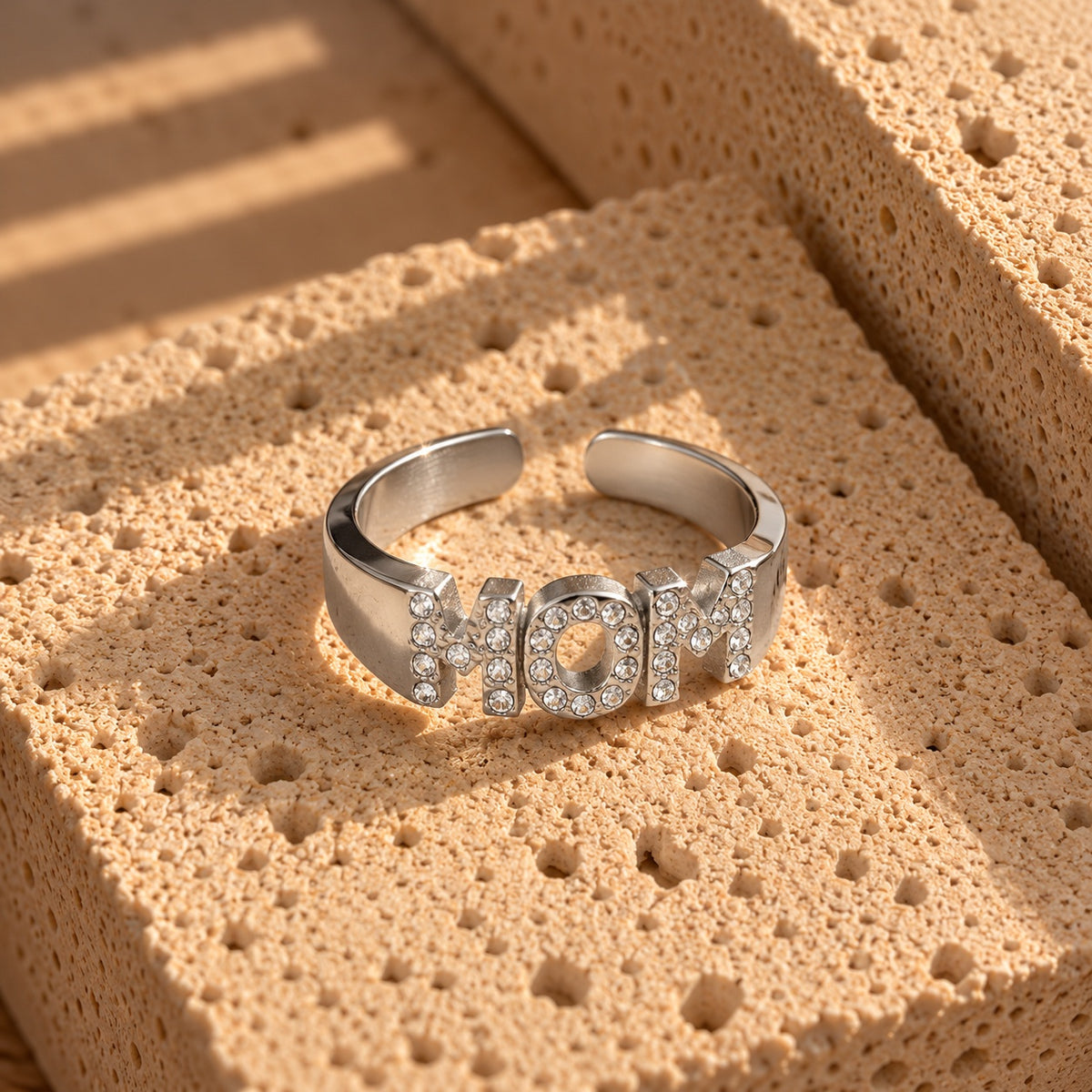 Wolff Jewelry MOM Shine Ring Ringe Sølvfarvet