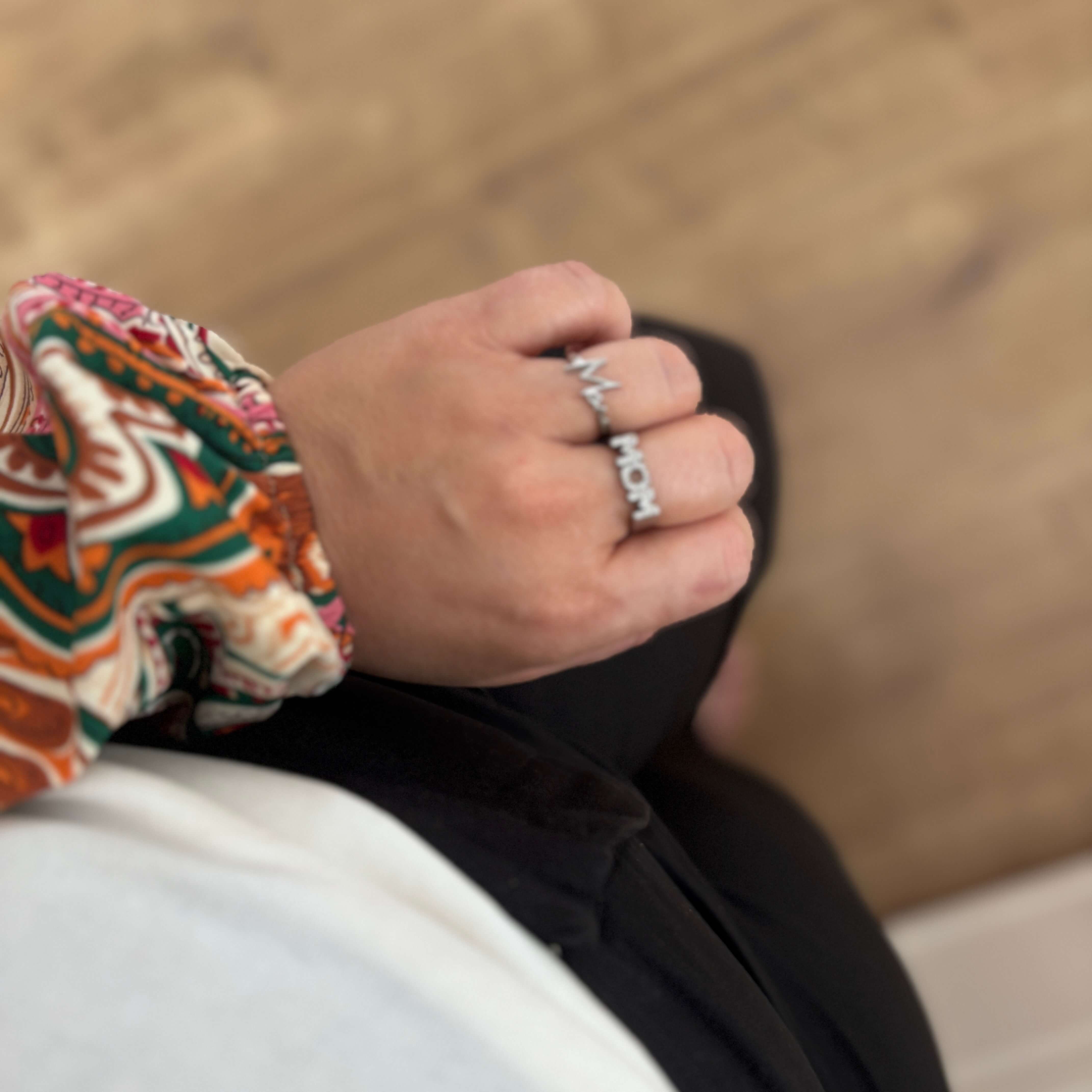 Wolff Jewelry MOR Signature Ring Ringe Sølvfarvet