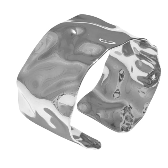 Wolff Jewelry Mindy Big Bangle Armbånd Sølvfarvet