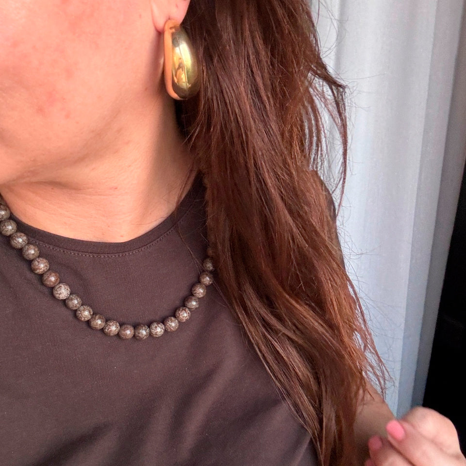 Wolff Jewelry Mindy Hoops Øreringe 18 karat guldbelagt